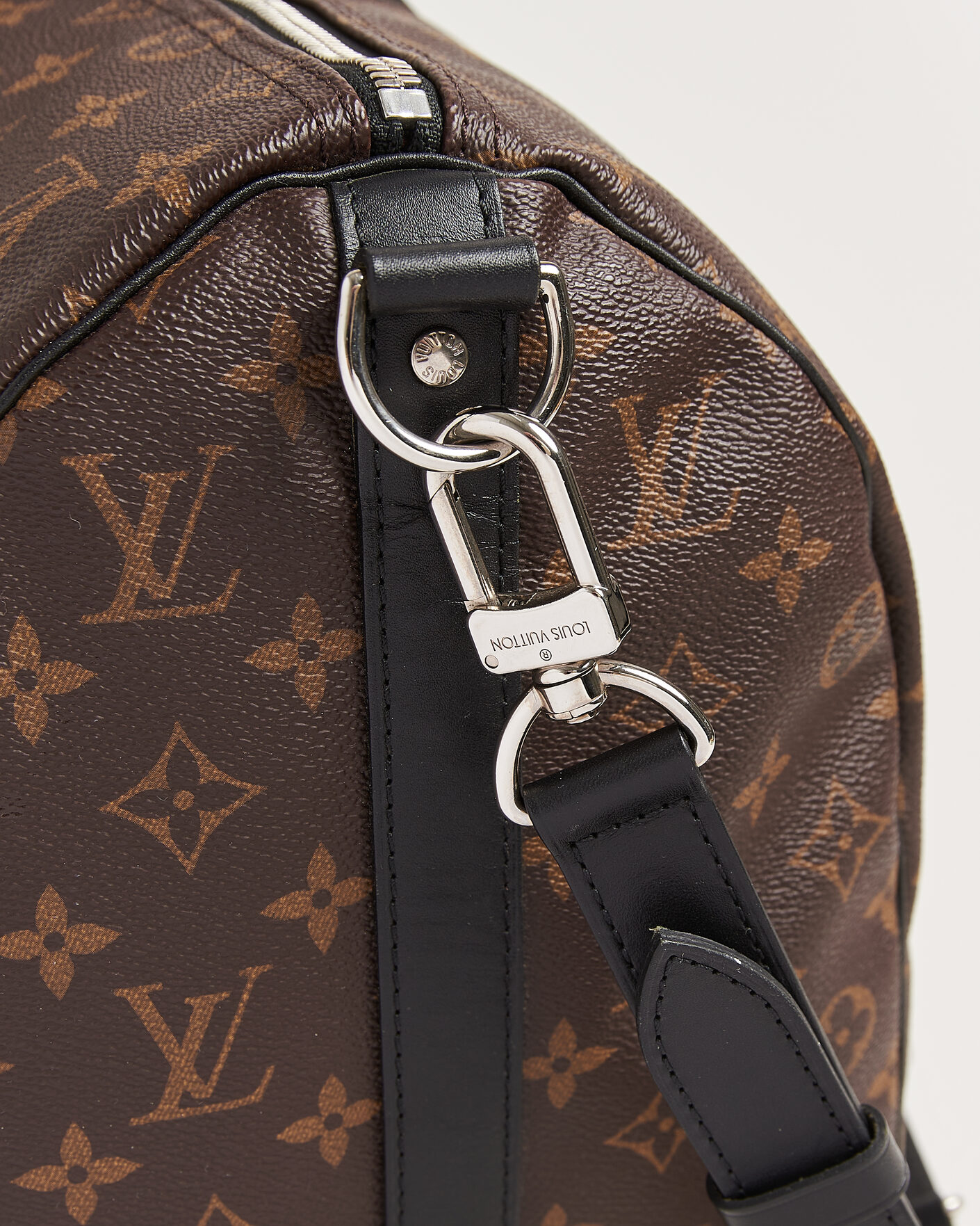 Herre | Pre-Owned & Vintage Bags | Louis Vuitton Pre-Owned | Keepall 45 Bandouliére Monogram Macassar