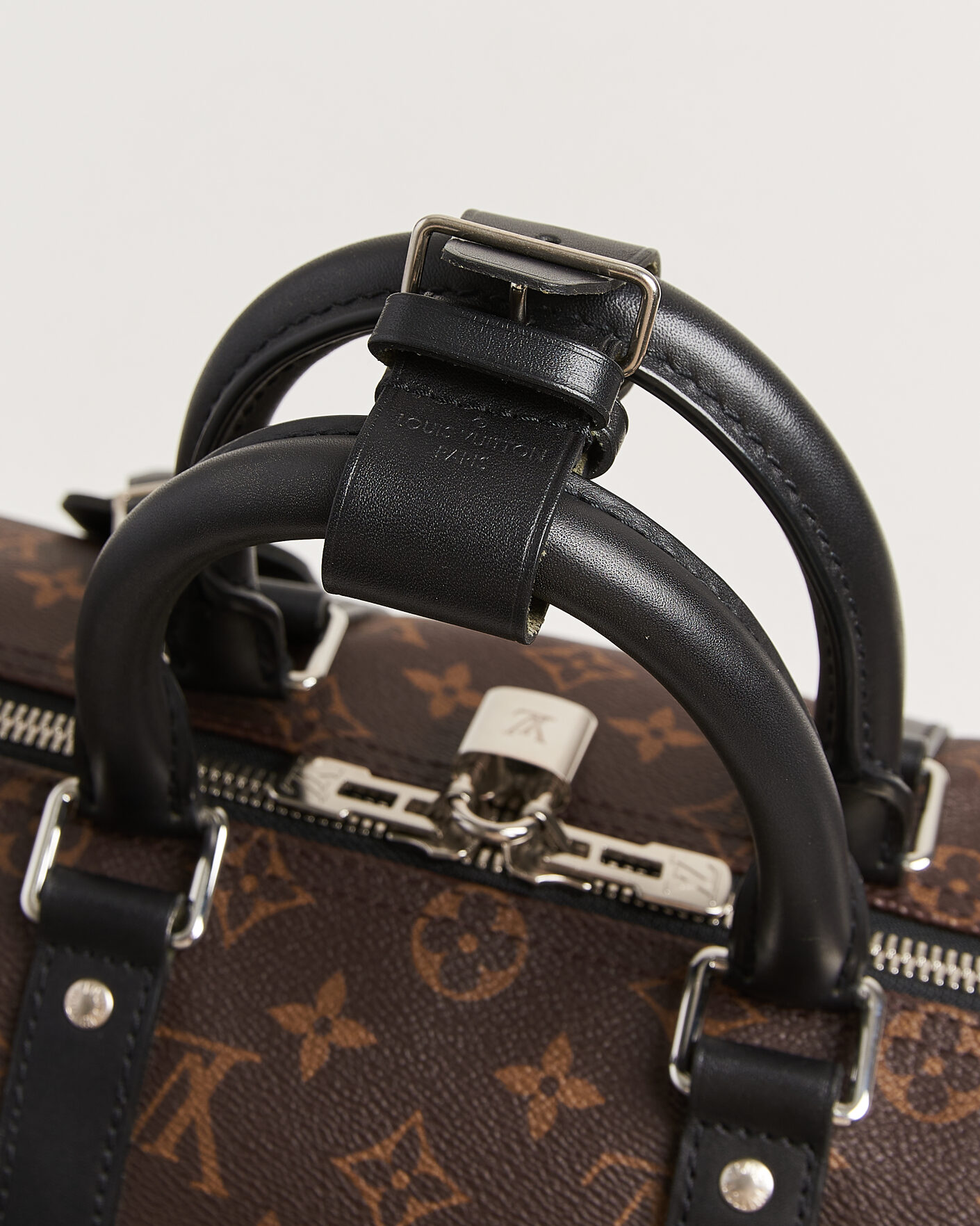 Herre | Pre-Owned & Vintage Bags | Louis Vuitton Pre-Owned | Keepall 45 Bandouliére Monogram Macassar