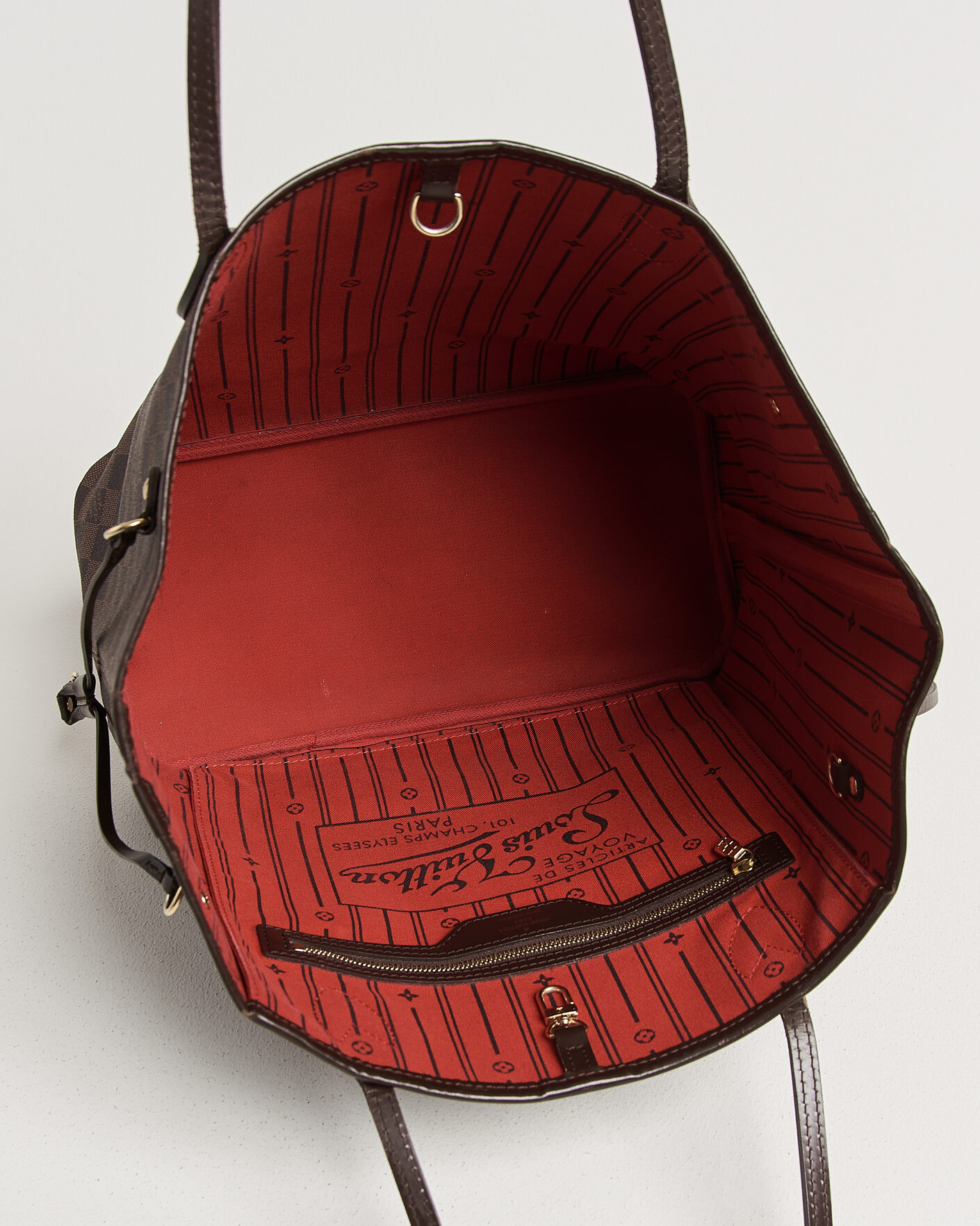 Herre | Pre-Owned & Vintage Bags | Louis Vuitton Pre-Owned | Neverfull MM Damier Ebene