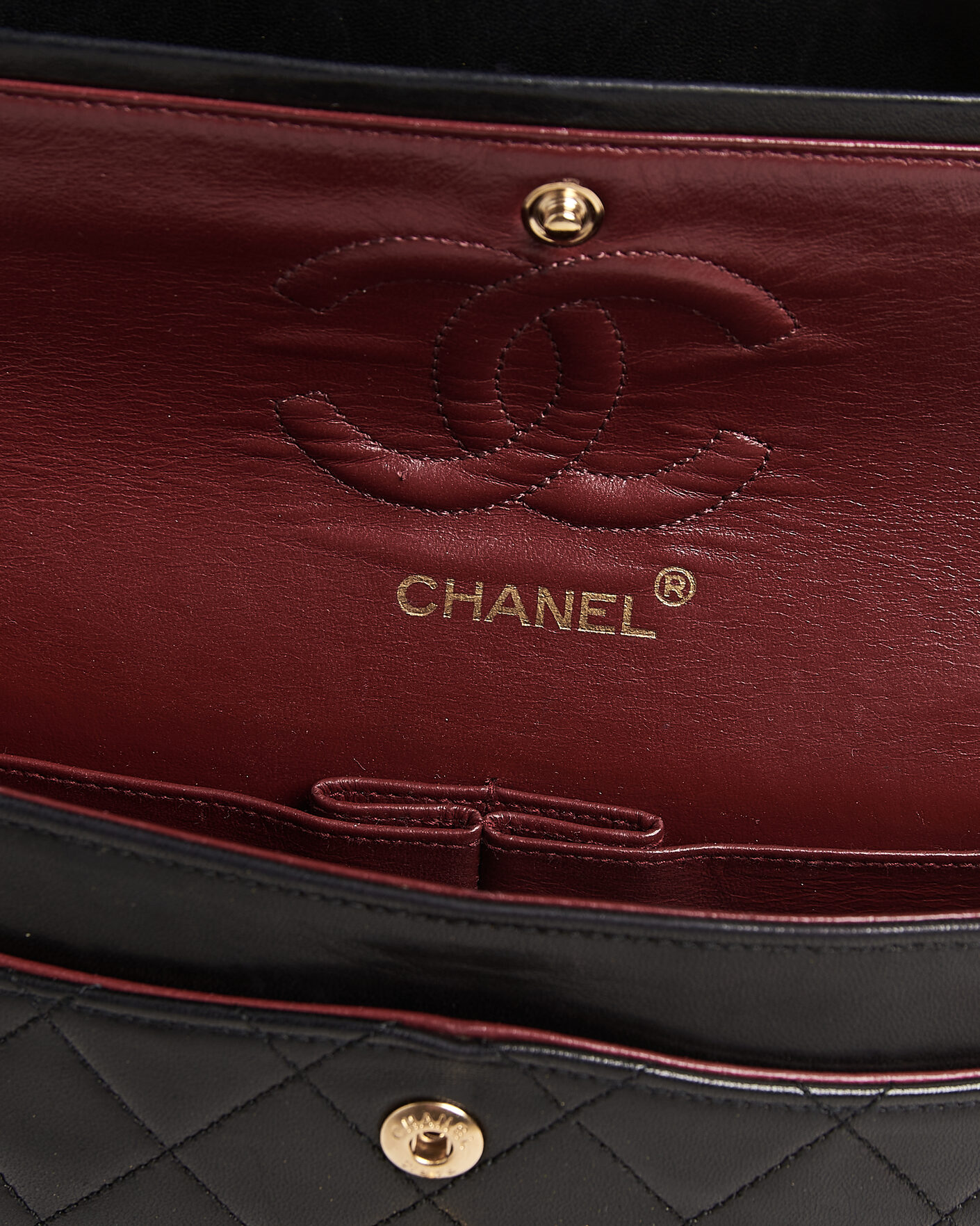 Herre | Chanel Pre-Owned Classic Small Double Flap Bag Black | Chanel Pre-Owned | Classic Small Double Flap Bag Black