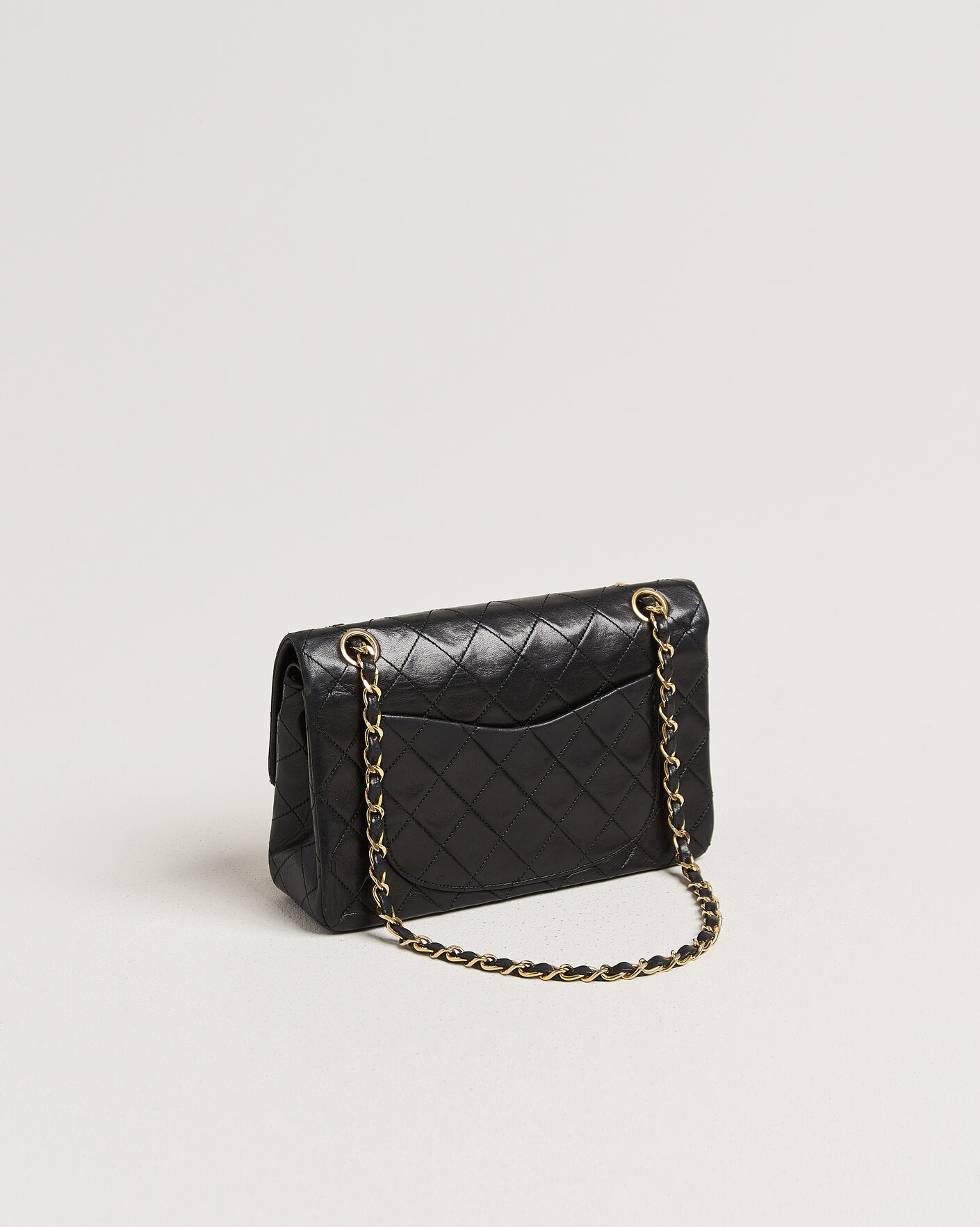 Herre | Pre-Owned & Vintage Bags | Chanel Pre-Owned | Classic Small Double Flap Bag Black