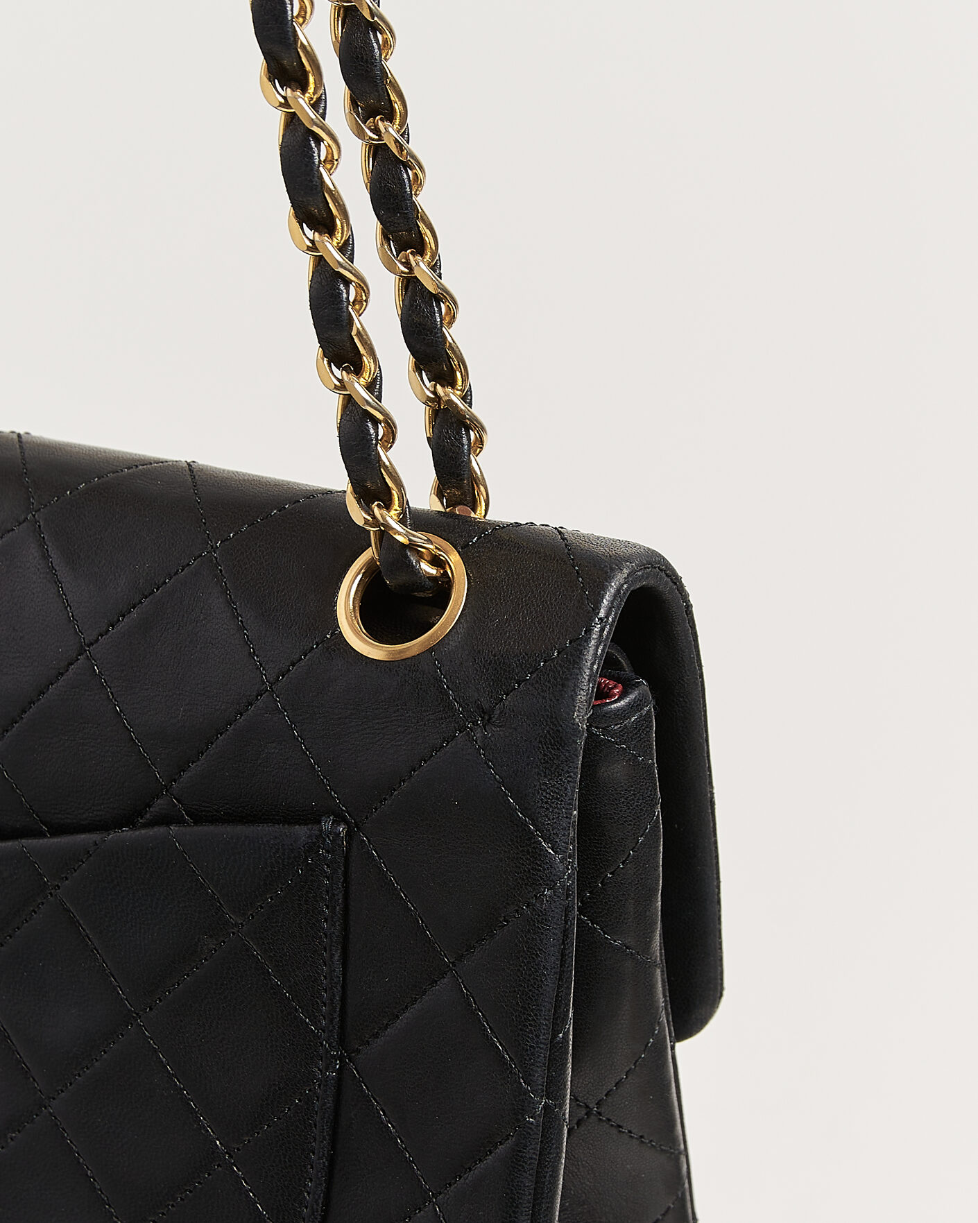 Herre | Chanel Pre-Owned Classic Small Double Flap Bag Black | Chanel Pre-Owned | Classic Small Double Flap Bag Black