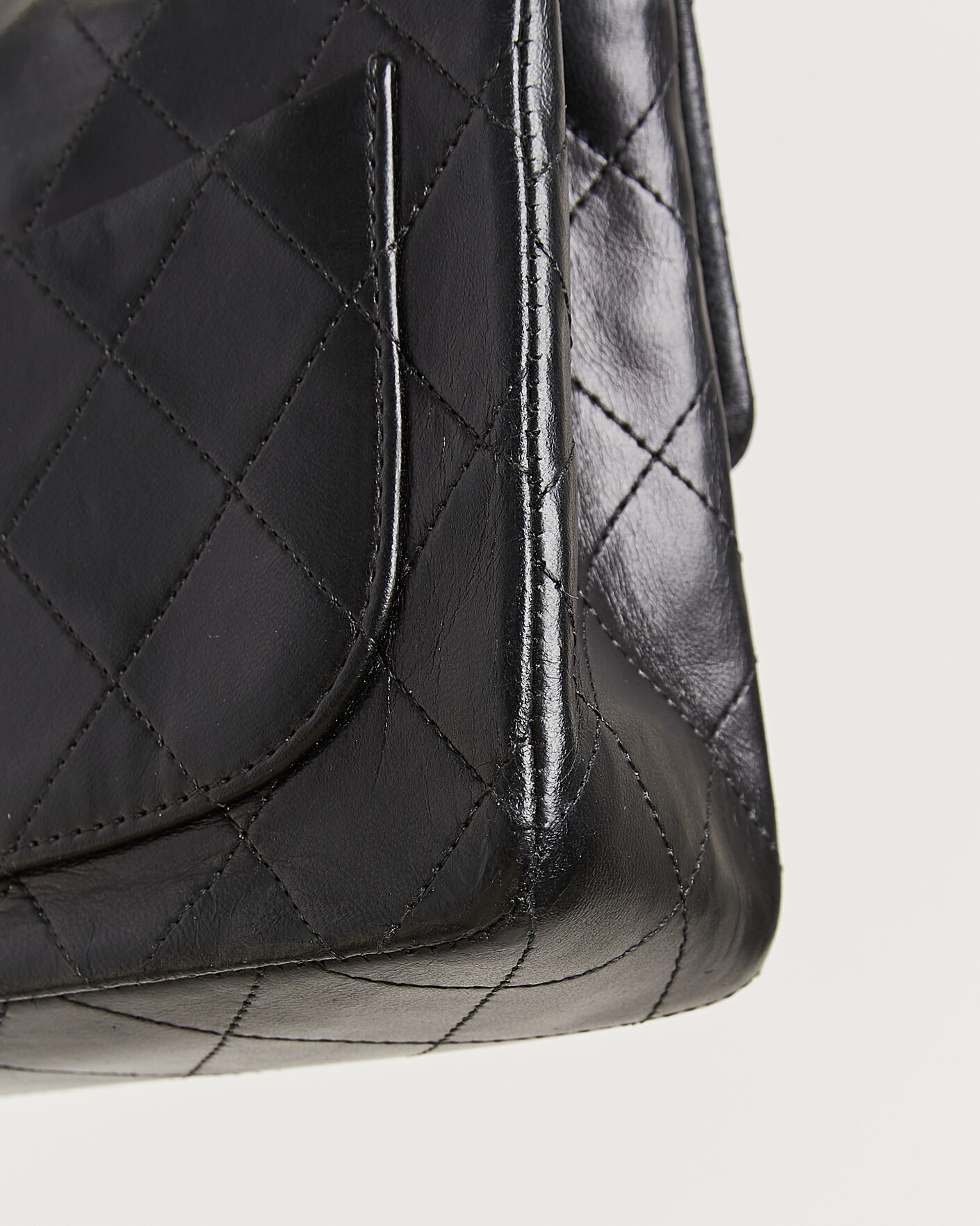Herre | Chanel Pre-Owned Classic Mini Single Flap Square Bag Black | Chanel Pre-Owned | Classic Mini Single Flap Square Bag Black