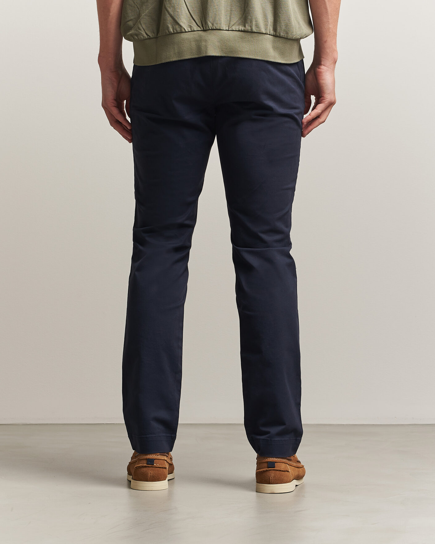 Herre | Bukser | Polo Ralph Lauren | Greenwich Slim Fit Stretch Chinos Aviator Navy