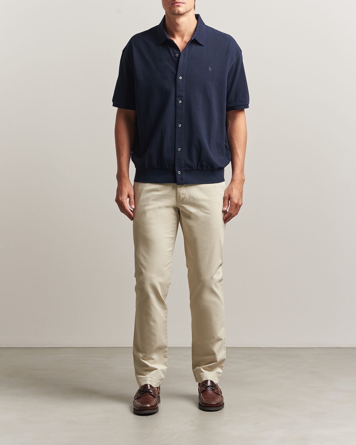 Herre | Bukser | Polo Ralph Lauren | Greenwich Slim Fit Stretch Chinos Basic Sand