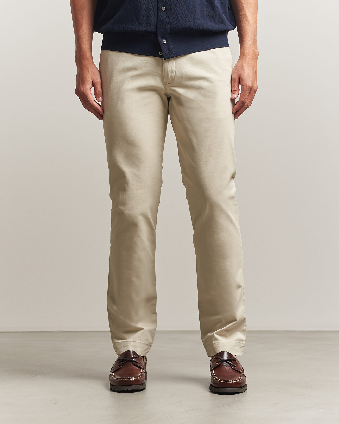 Herre | Bukser | Polo Ralph Lauren | Greenwich Slim Fit Stretch Chinos Basic Sand