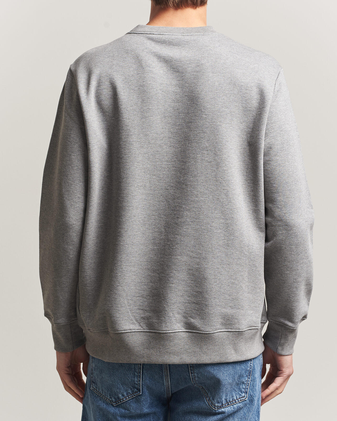 Herre | Gensere | PS Paul Smith | Zebra Organic Cotton Sweatshirt Grey Melange