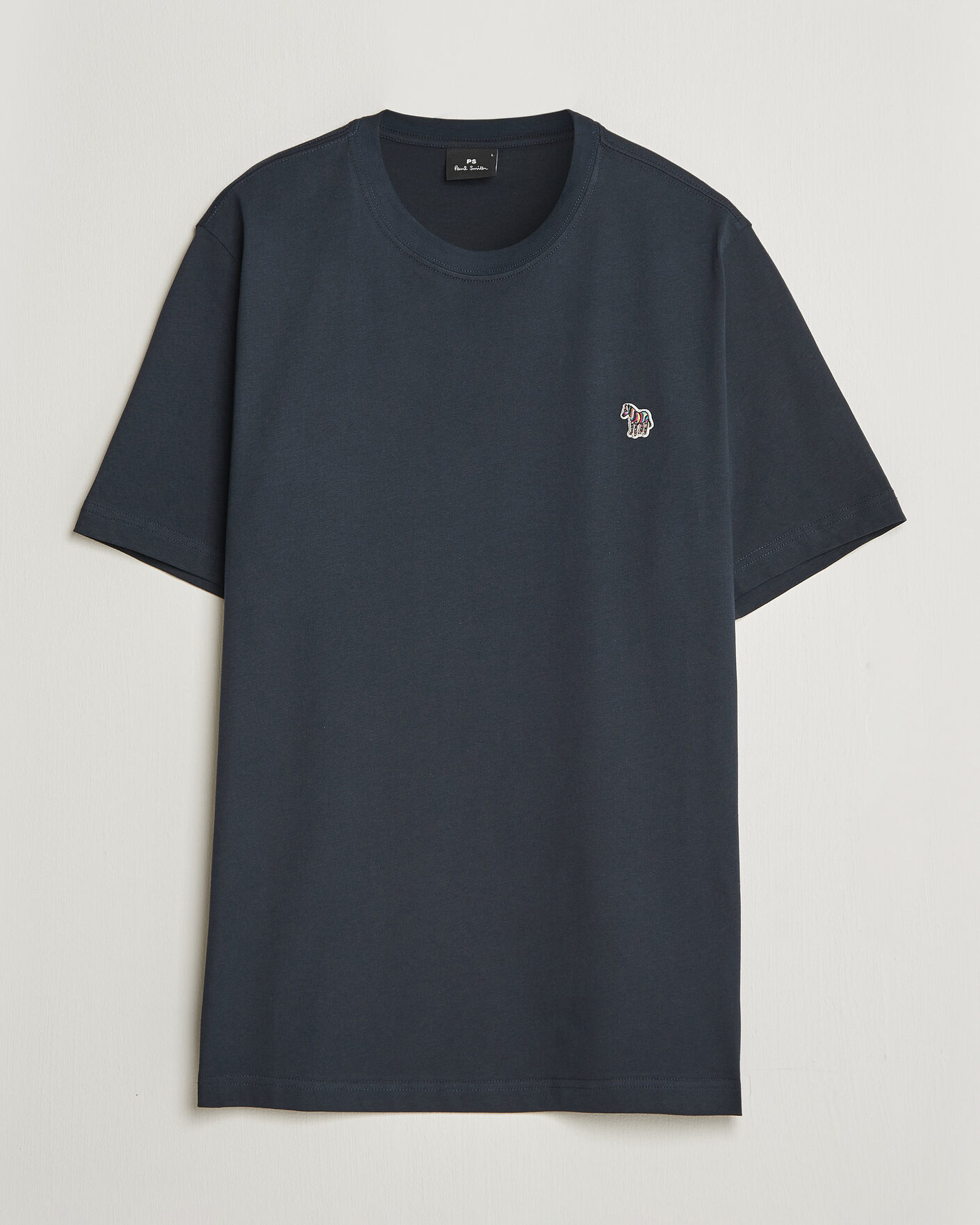 Herre | T-Shirts | PS Paul Smith | Organic Cotton Zebra T-Shirt Navy