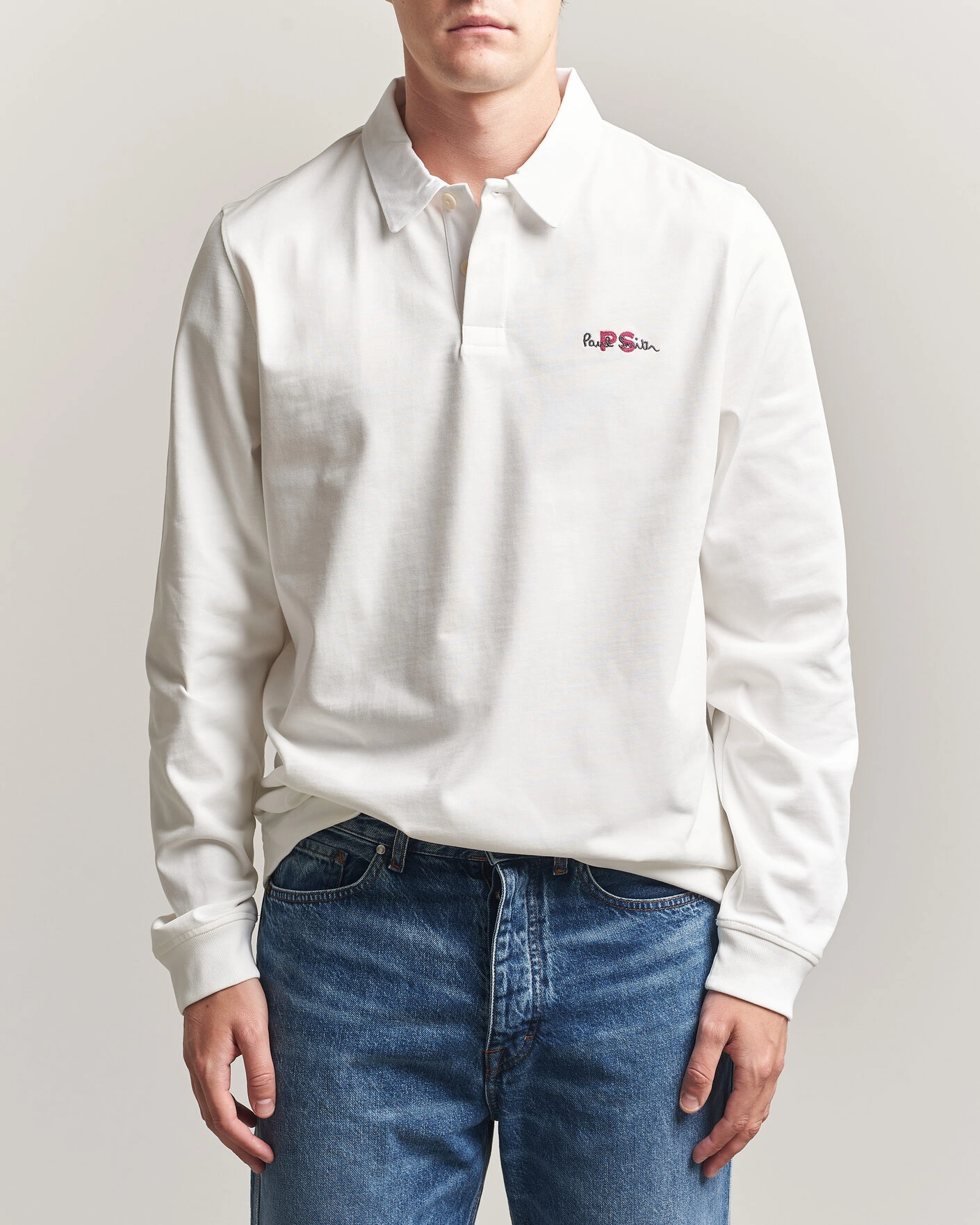 Herre | Gensere | PS Paul Smith | Organic Cotton Rugger Off White