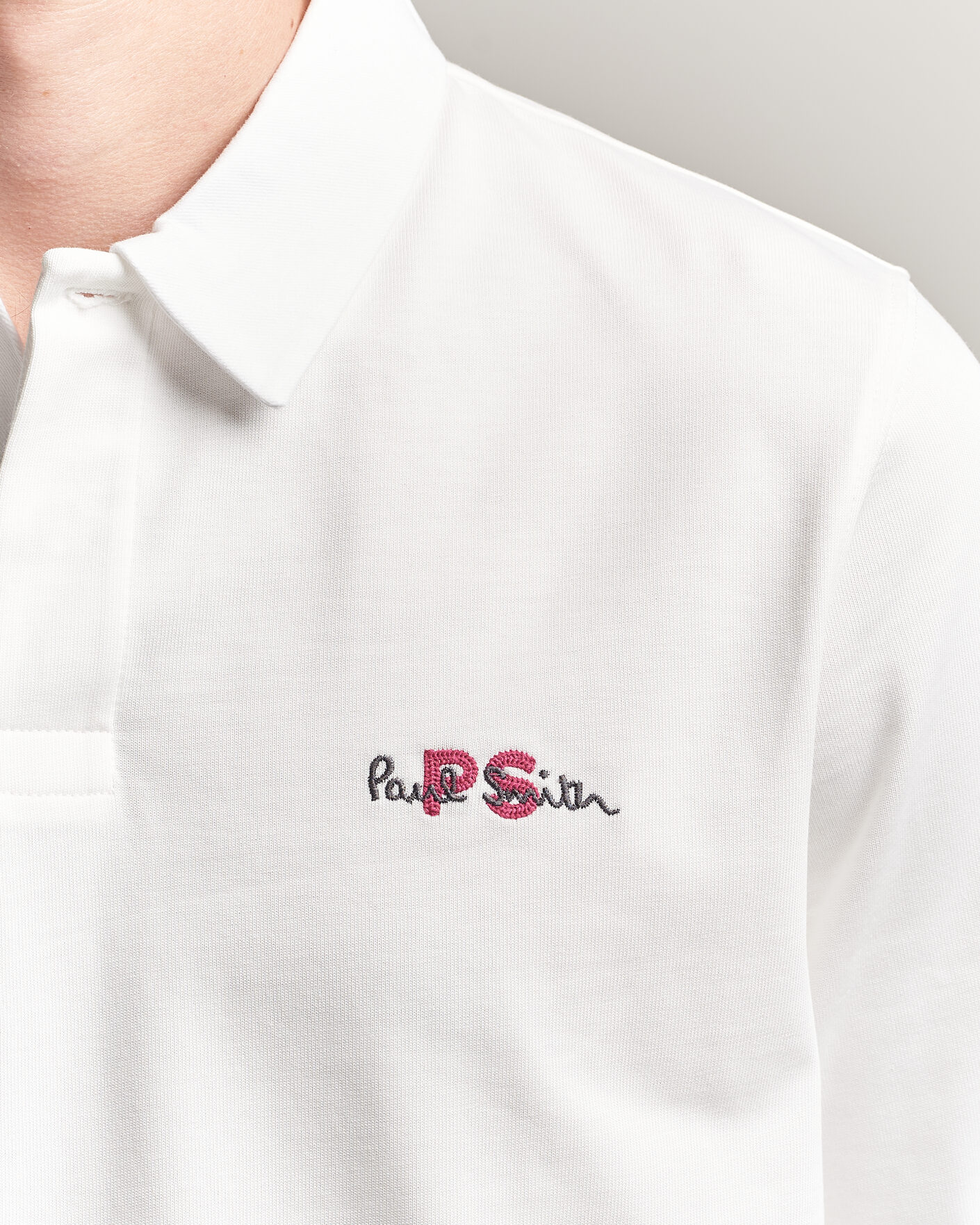 Herre | Gensere | PS Paul Smith | Organic Cotton Rugger Off White