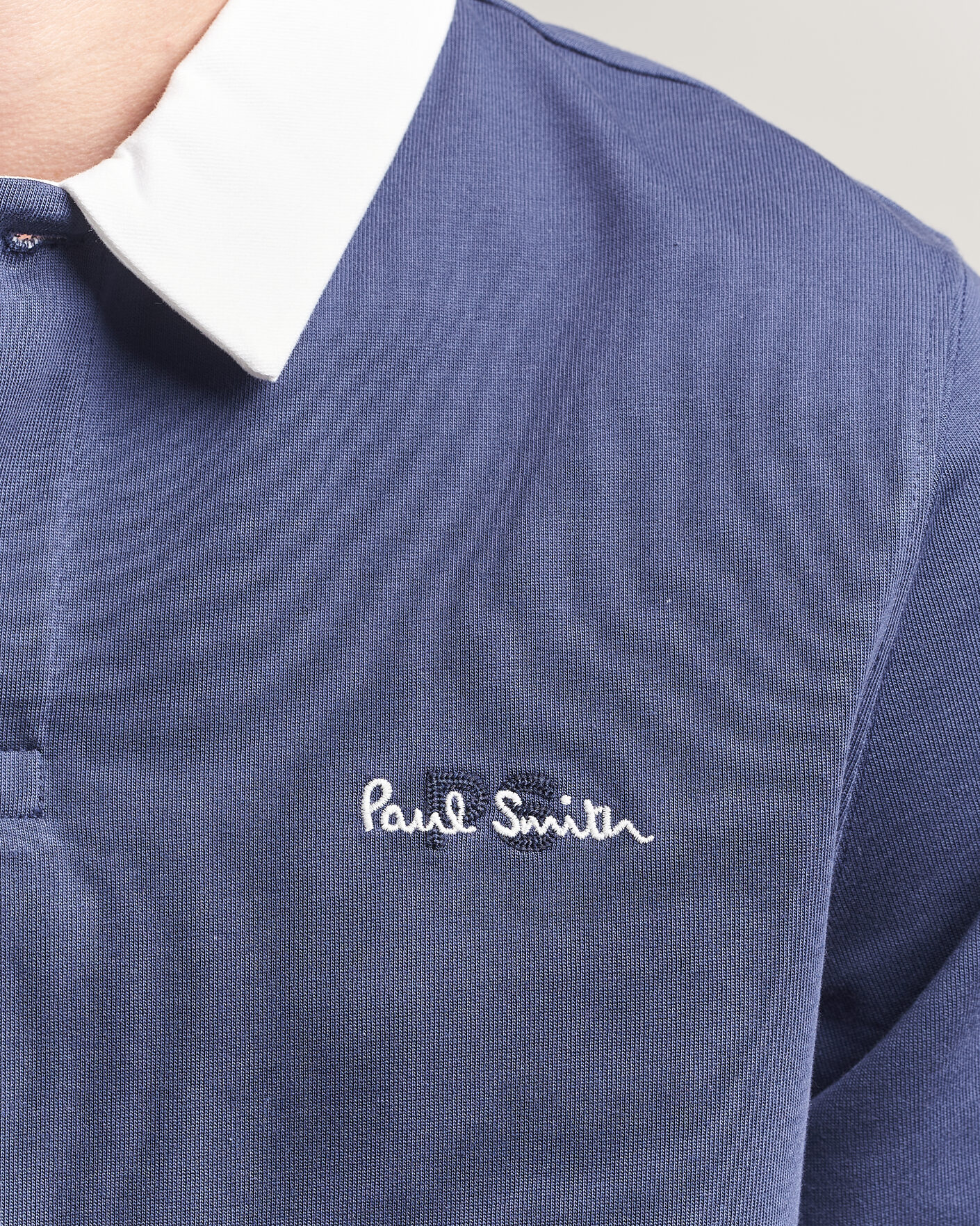 Herre | Gensere | PS Paul Smith | Organic Cotton Rugger Blue
