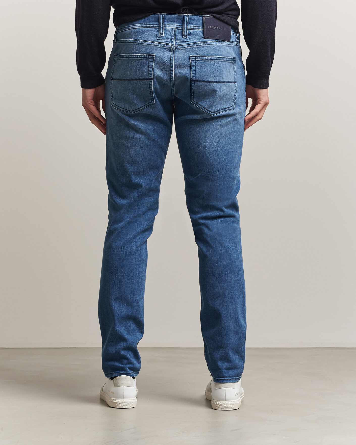 Herre | Jeans | Tramarossa | Michelangelo Stretch Relax Jeans Mid Blue