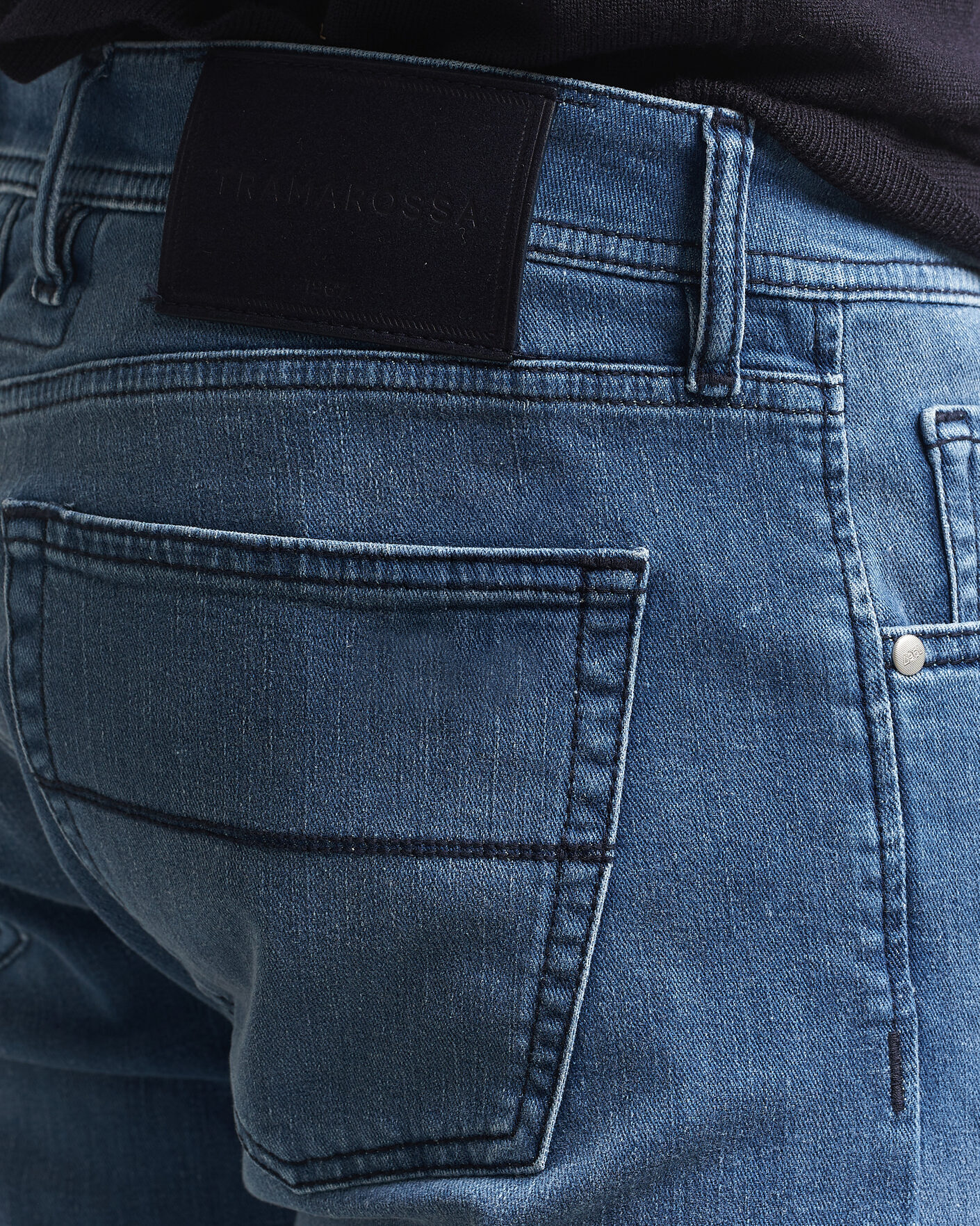 Herre | Jeans | Tramarossa | Michelangelo Stretch Relax Jeans Mid Blue