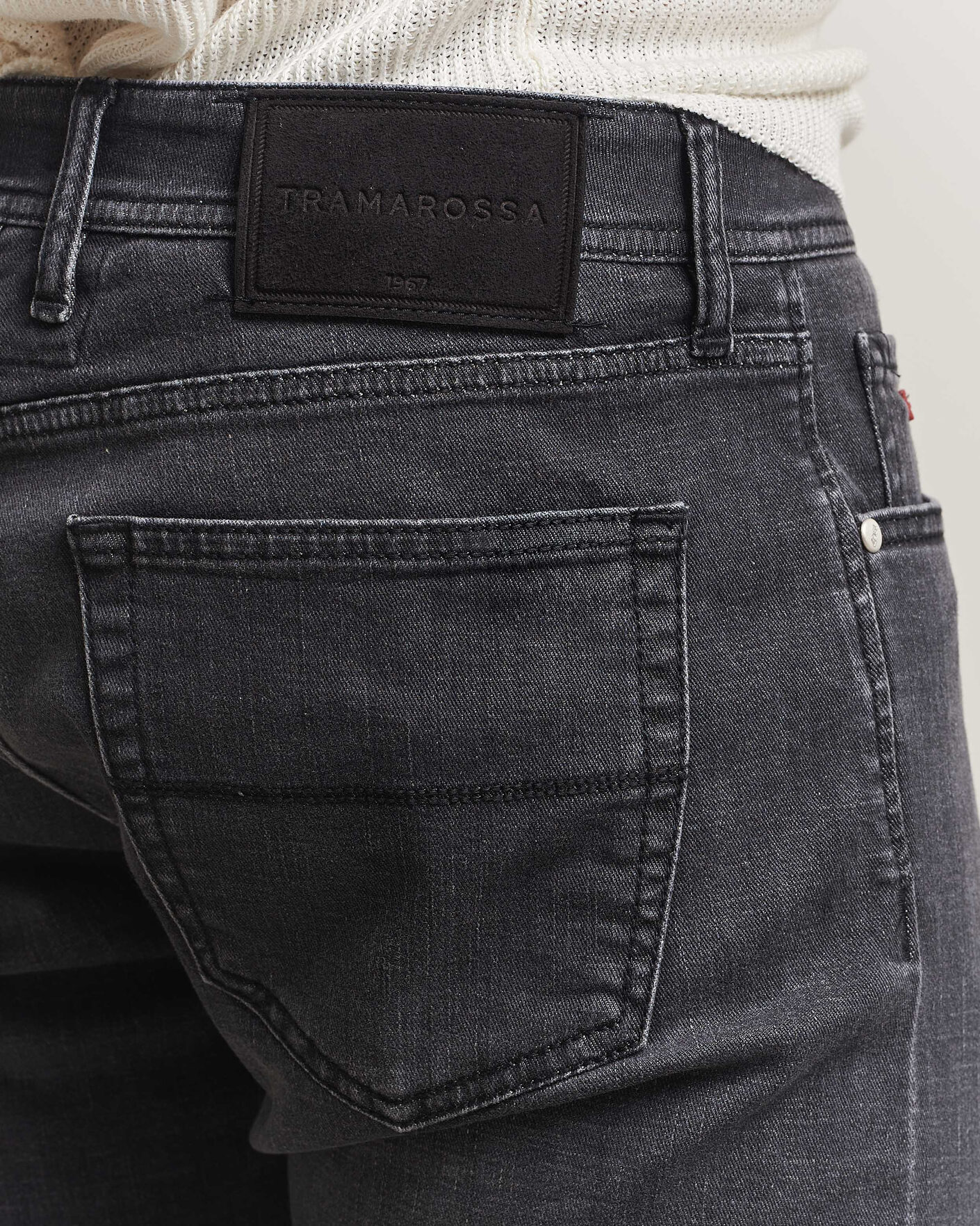 Herre | Jeans | Tramarossa | Michelangelo Stretch Relax Jeans Carbon Grey
