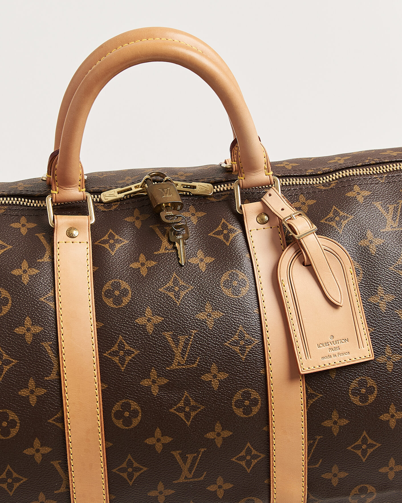 Herre | Pre-Owned & Vintage Bags | Louis Vuitton Pre-Owned | Keepall 55 Bandouliére Monogram