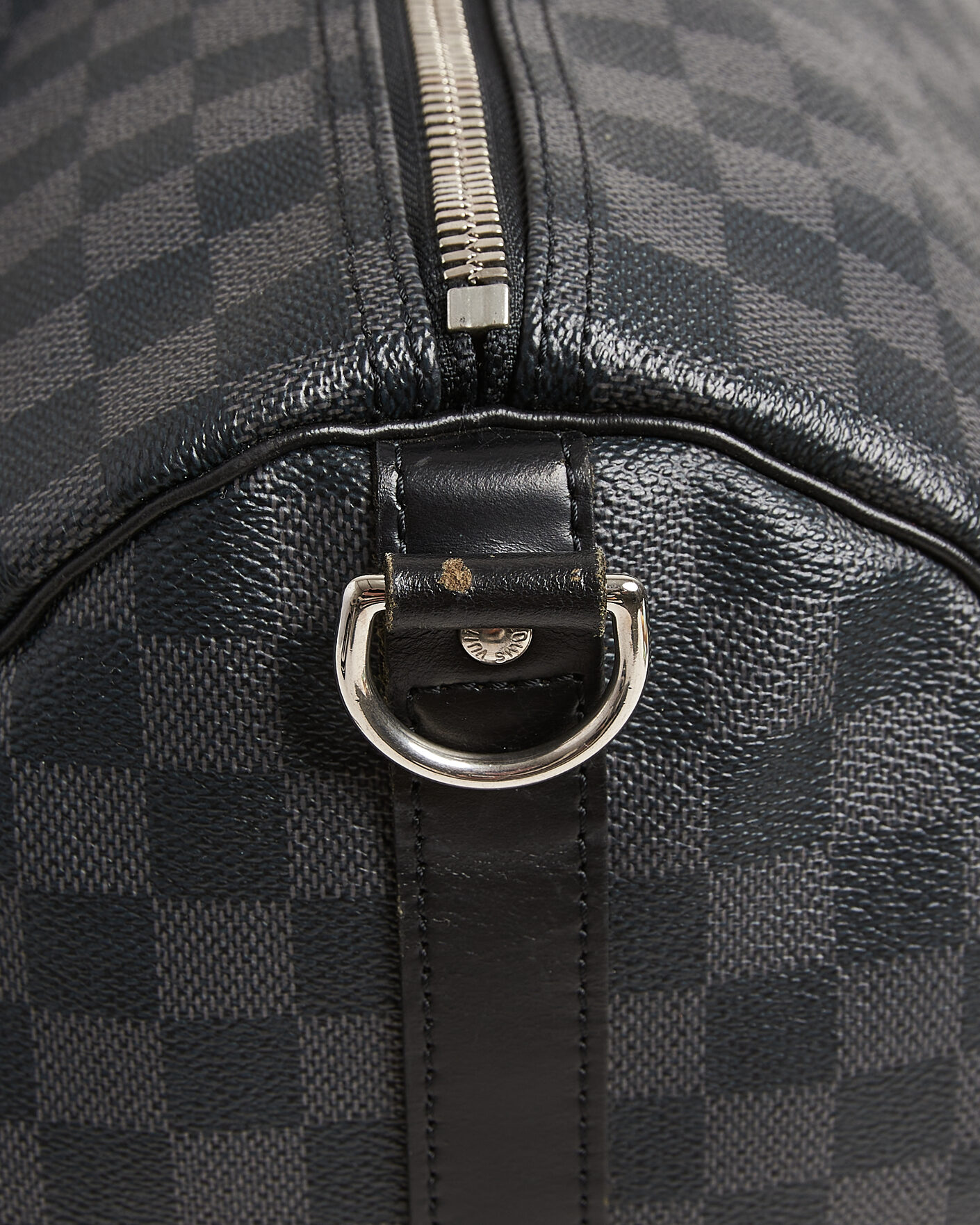 Herre | Pre-Owned & Vintage Bags | Louis Vuitton Pre-Owned | Keepall 55 Bandouliére Damier Graphite