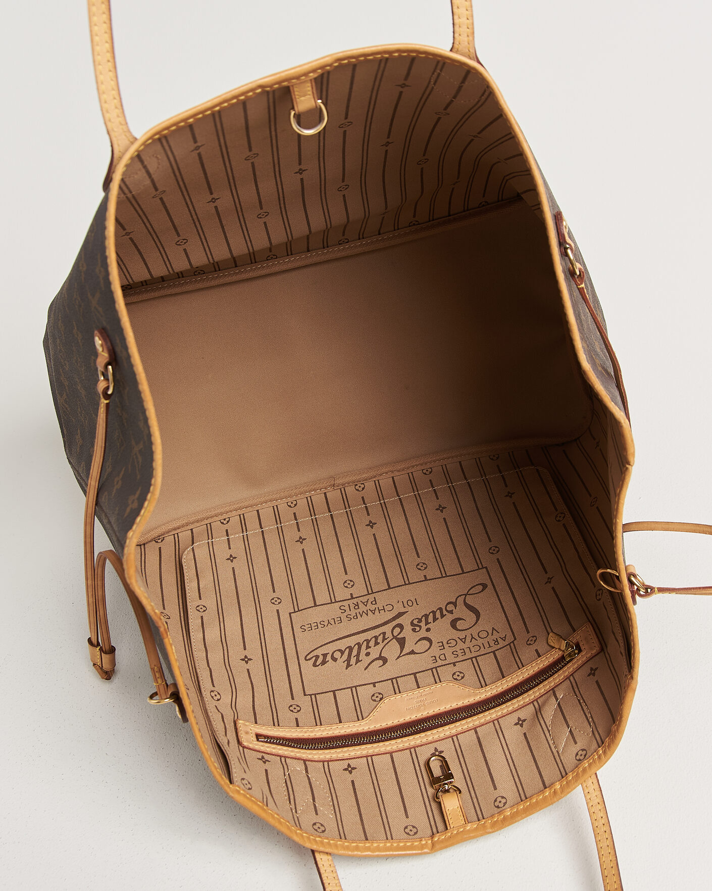 Herre | Pre-Owned & Vintage Bags | Louis Vuitton Pre-Owned | Neverfull GM Monogram