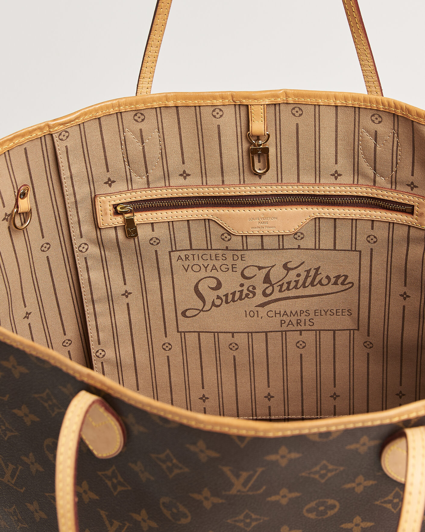 Herre | Pre-Owned & Vintage Bags | Louis Vuitton Pre-Owned | Neverfull GM Monogram