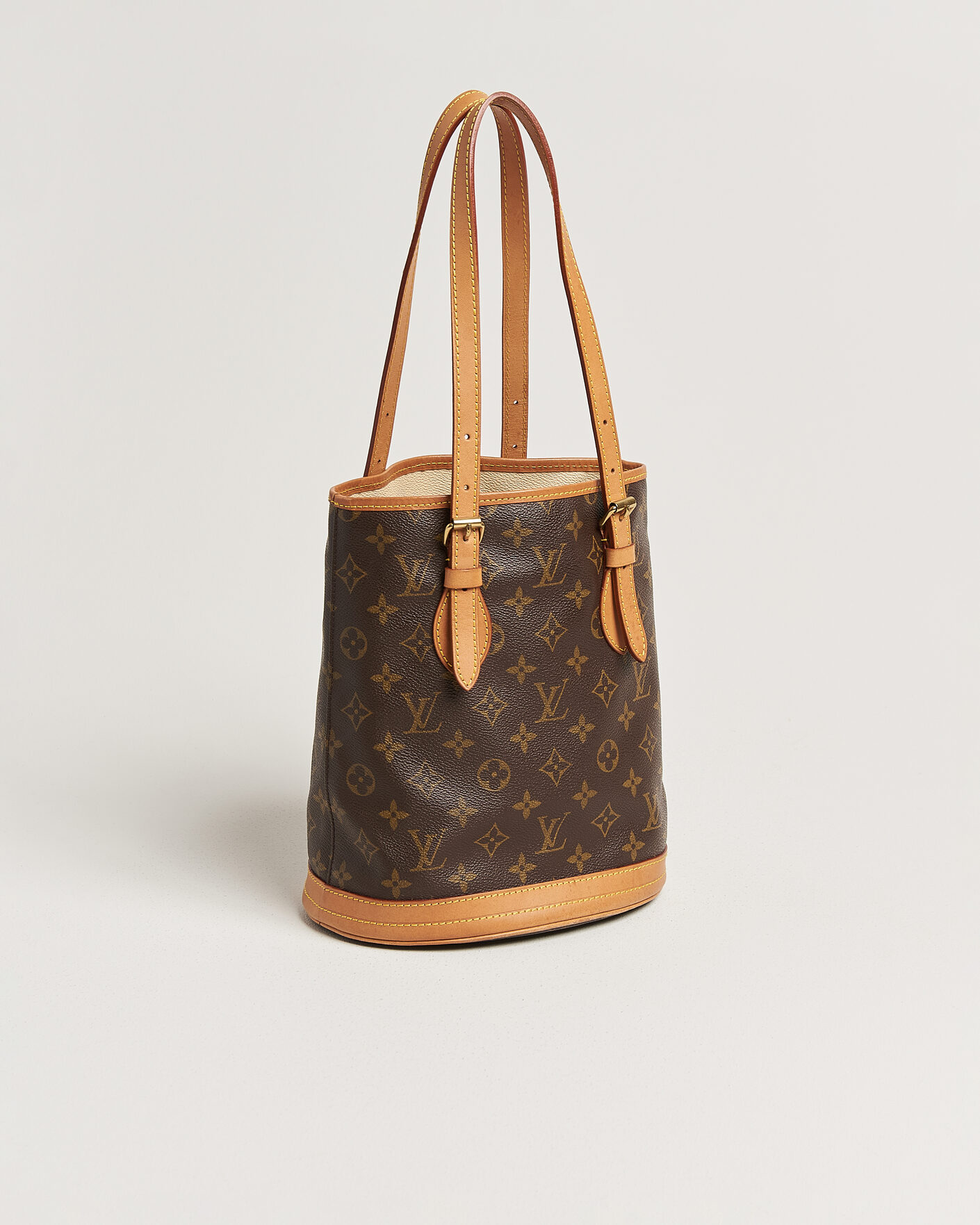 Herre | Pre-Owned & Vintage Bags | Louis Vuitton Pre-Owned | Bucket PM Bag Monogram