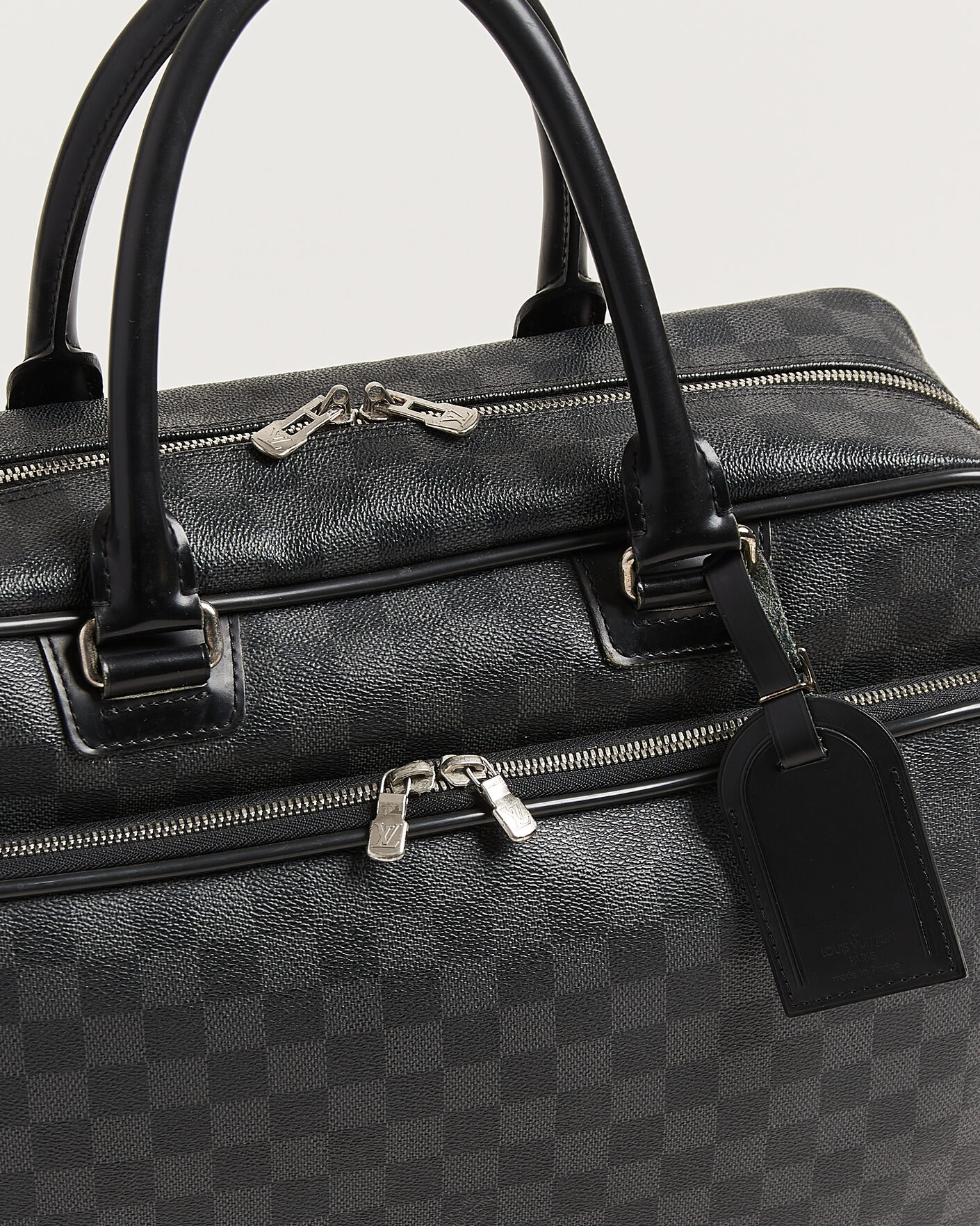 Herre | Pre-Owned & Vintage Bags | Louis Vuitton Pre-Owned | Agal Bag Damier Graphite