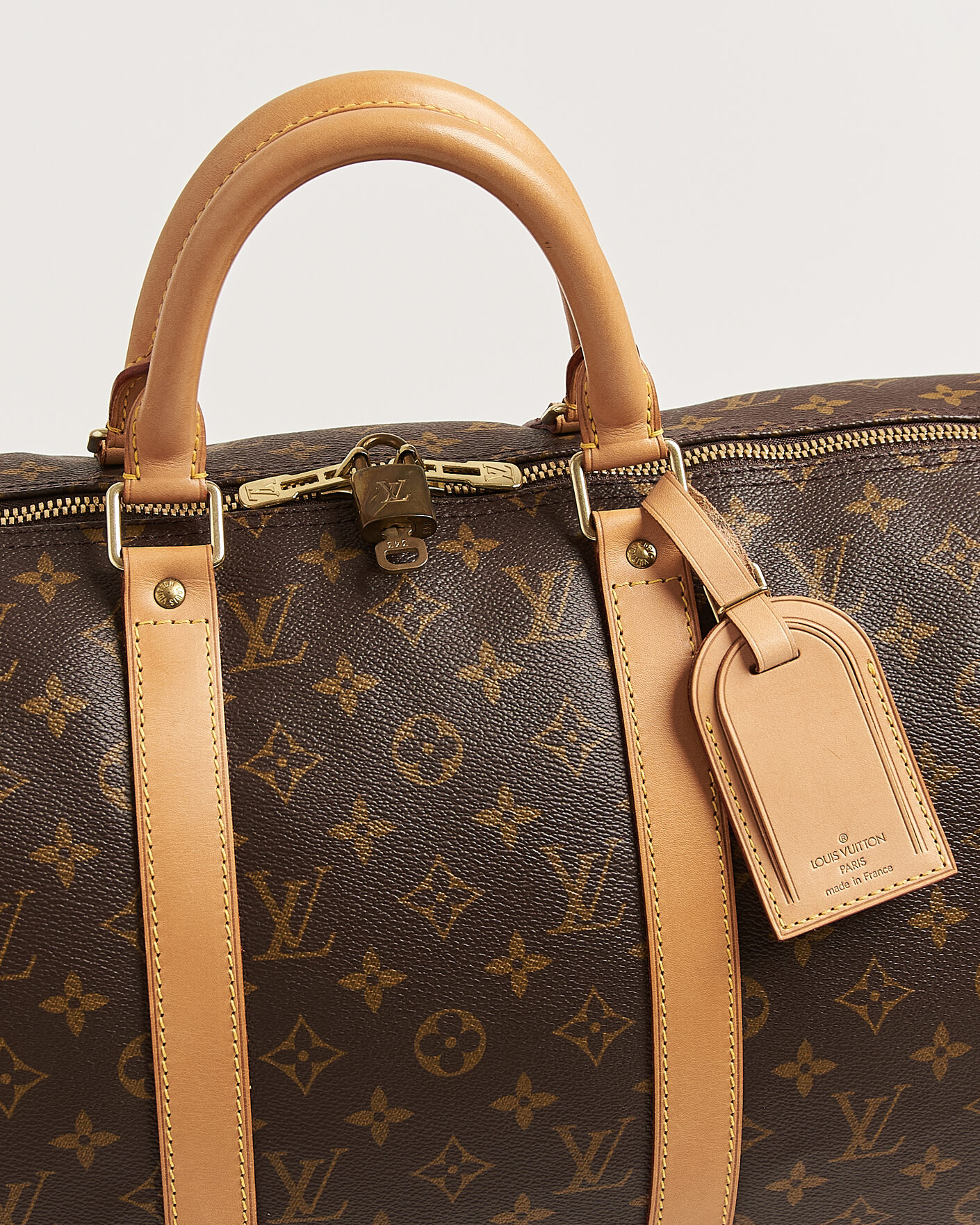 Herre | Pre-Owned & Vintage Bags | Louis Vuitton Pre-Owned | Keepall 50 Bandouliére Monogram