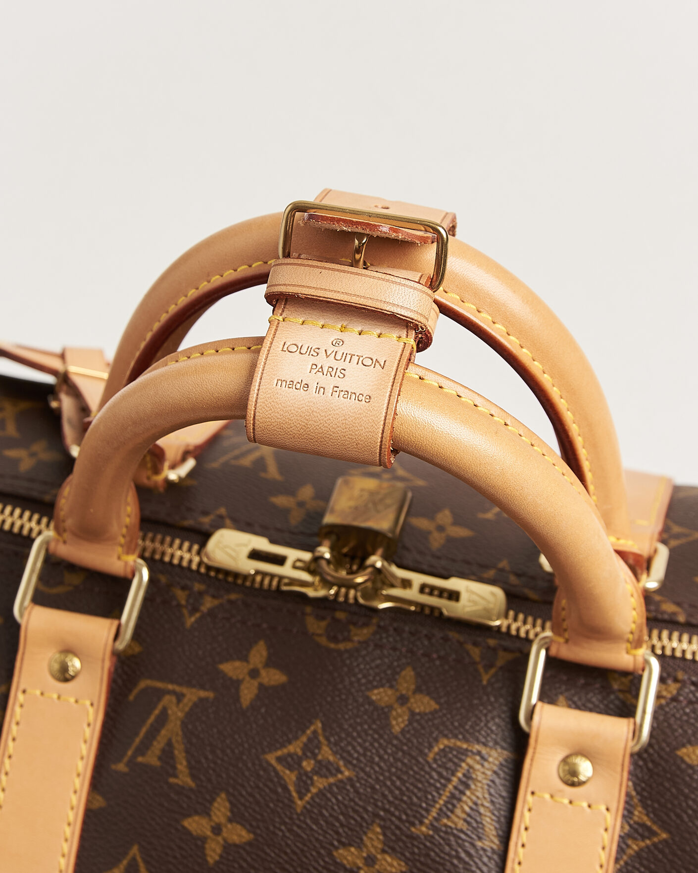 Herre | Pre-Owned & Vintage Bags | Louis Vuitton Pre-Owned | Keepall 50 Bandouliére Monogram