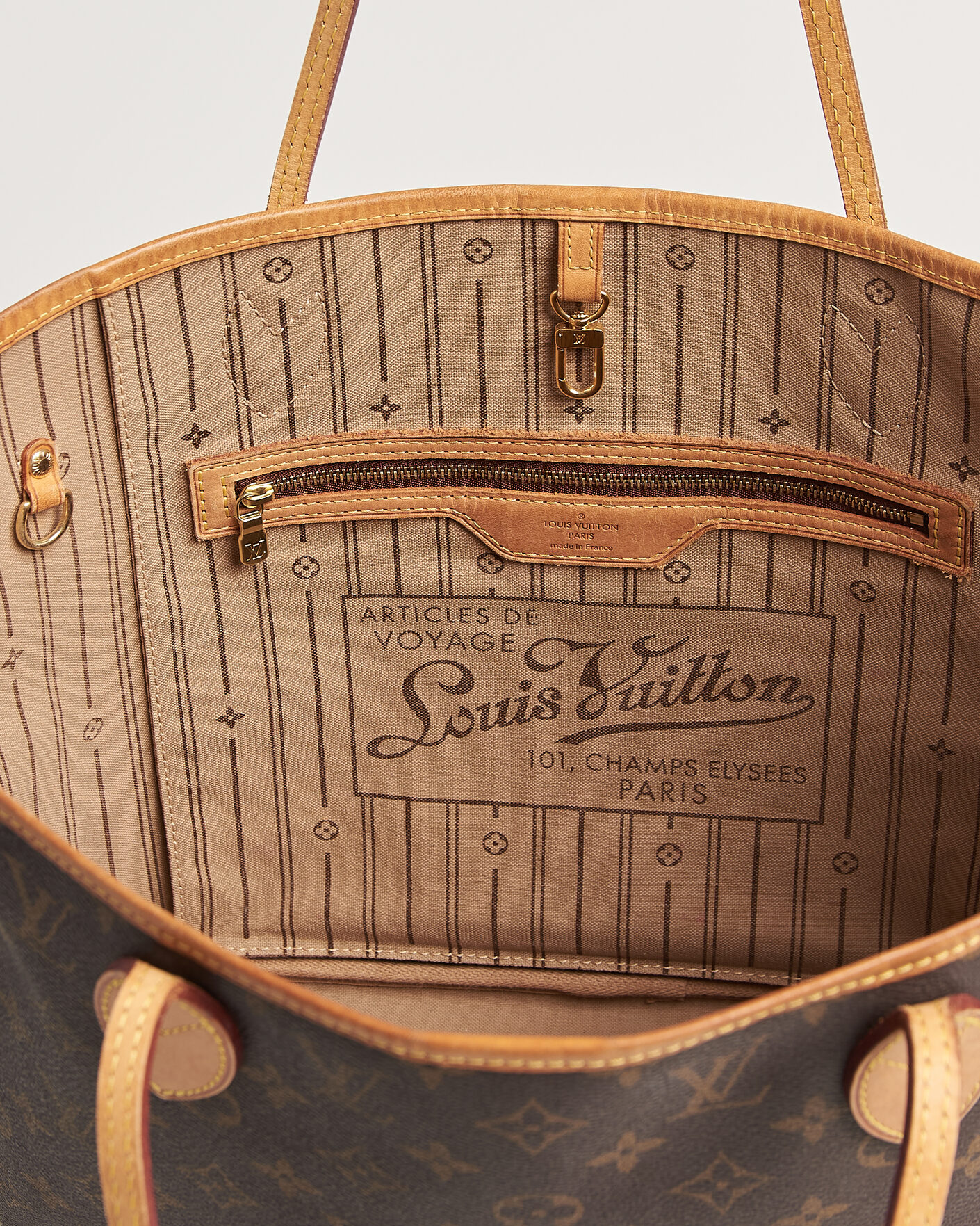 Herre | Pre-Owned & Vintage Bags | Louis Vuitton Pre-Owned | Neverfull MM Monogram