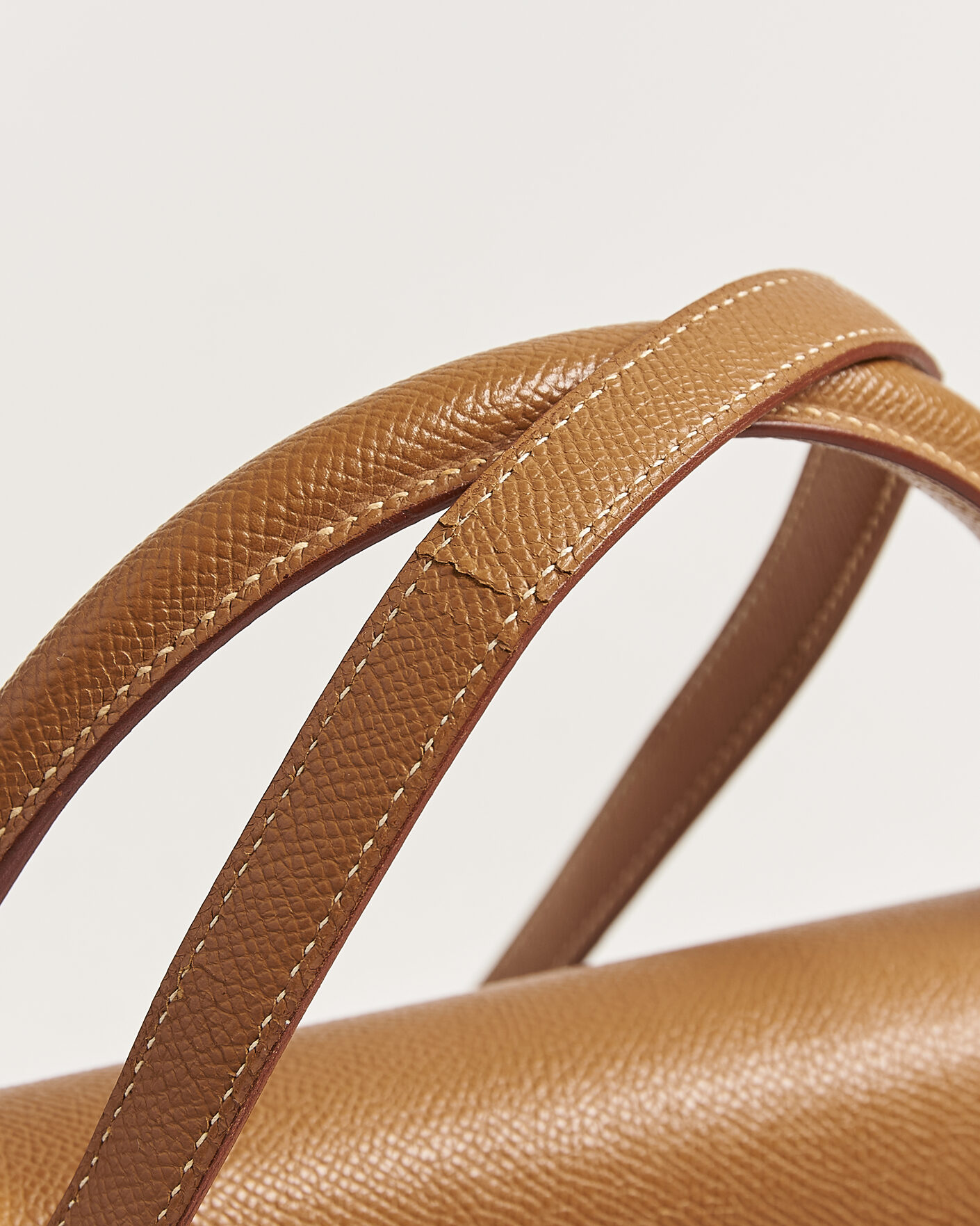 Herre | Pre-Owned & Vintage Bags | Hermès Pre-Owned | Kelly 32 Courchevel Leather Gold