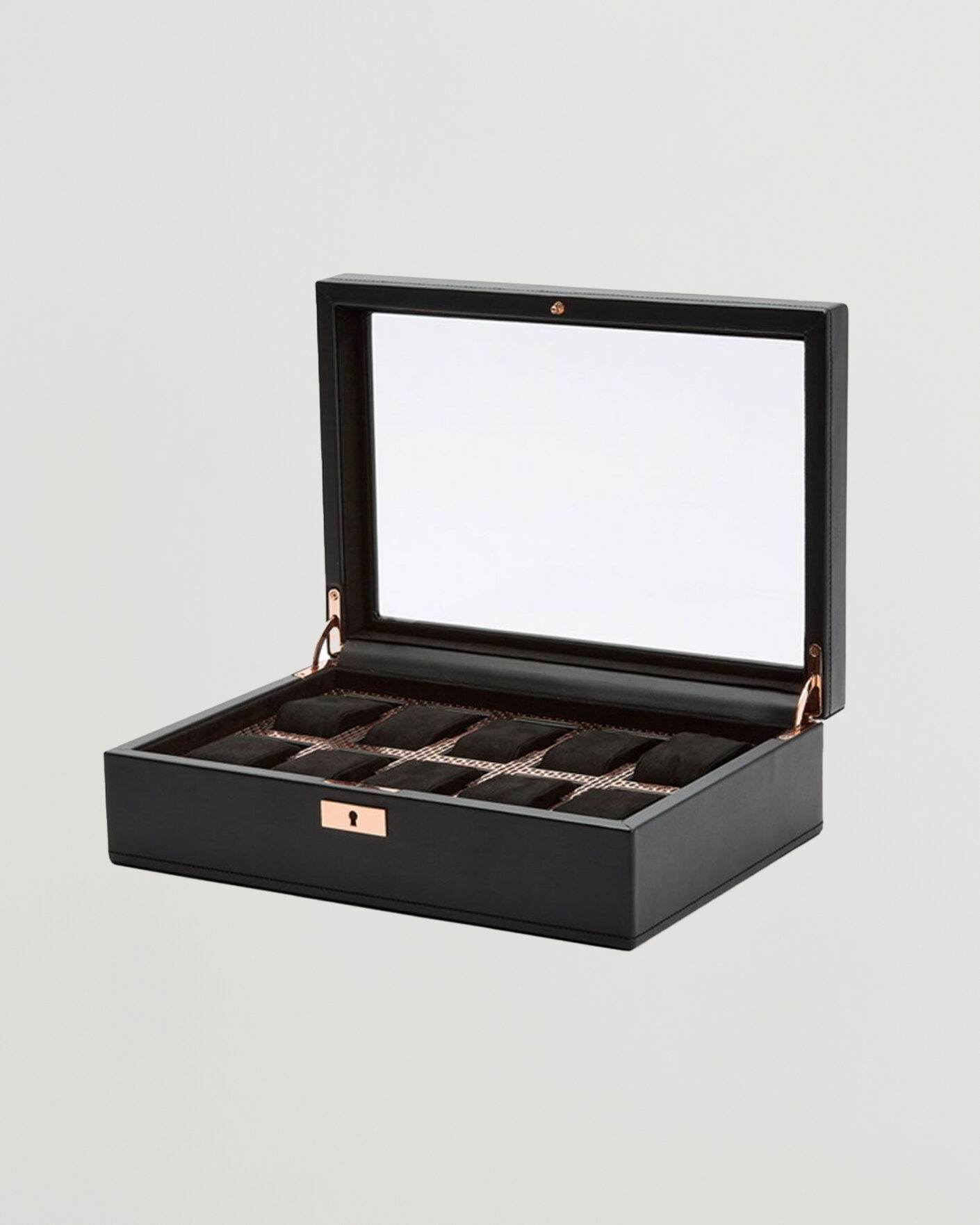 Herre | Klokke- og smykkeskrin | WOLF | Axis 10-Piece Watch Box Copper