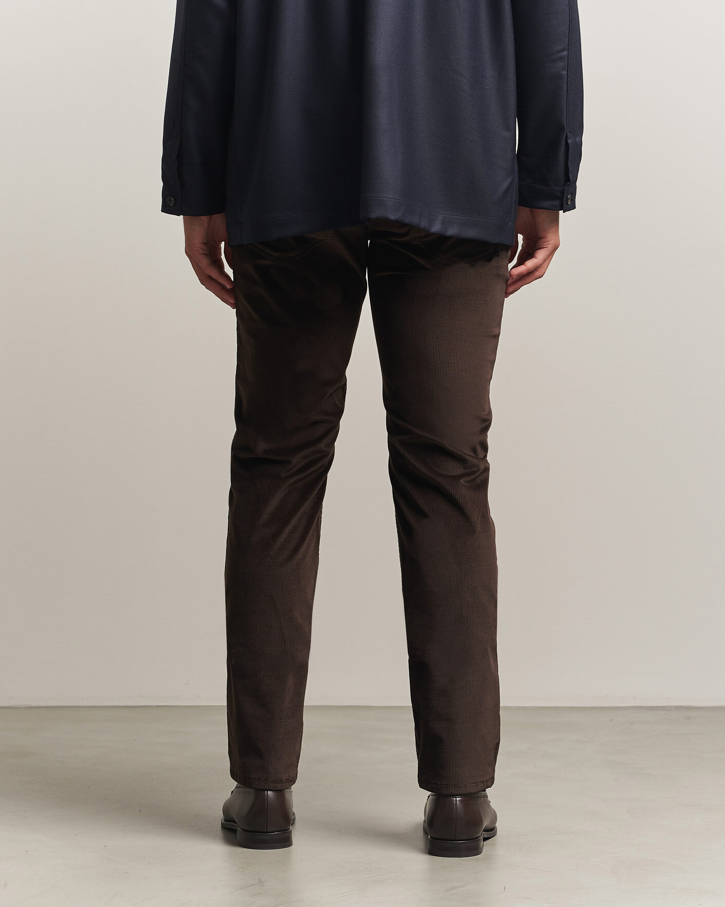 Herre | Bukser | Brioni | 5-Pocket Corduroy Pants Dark Brown