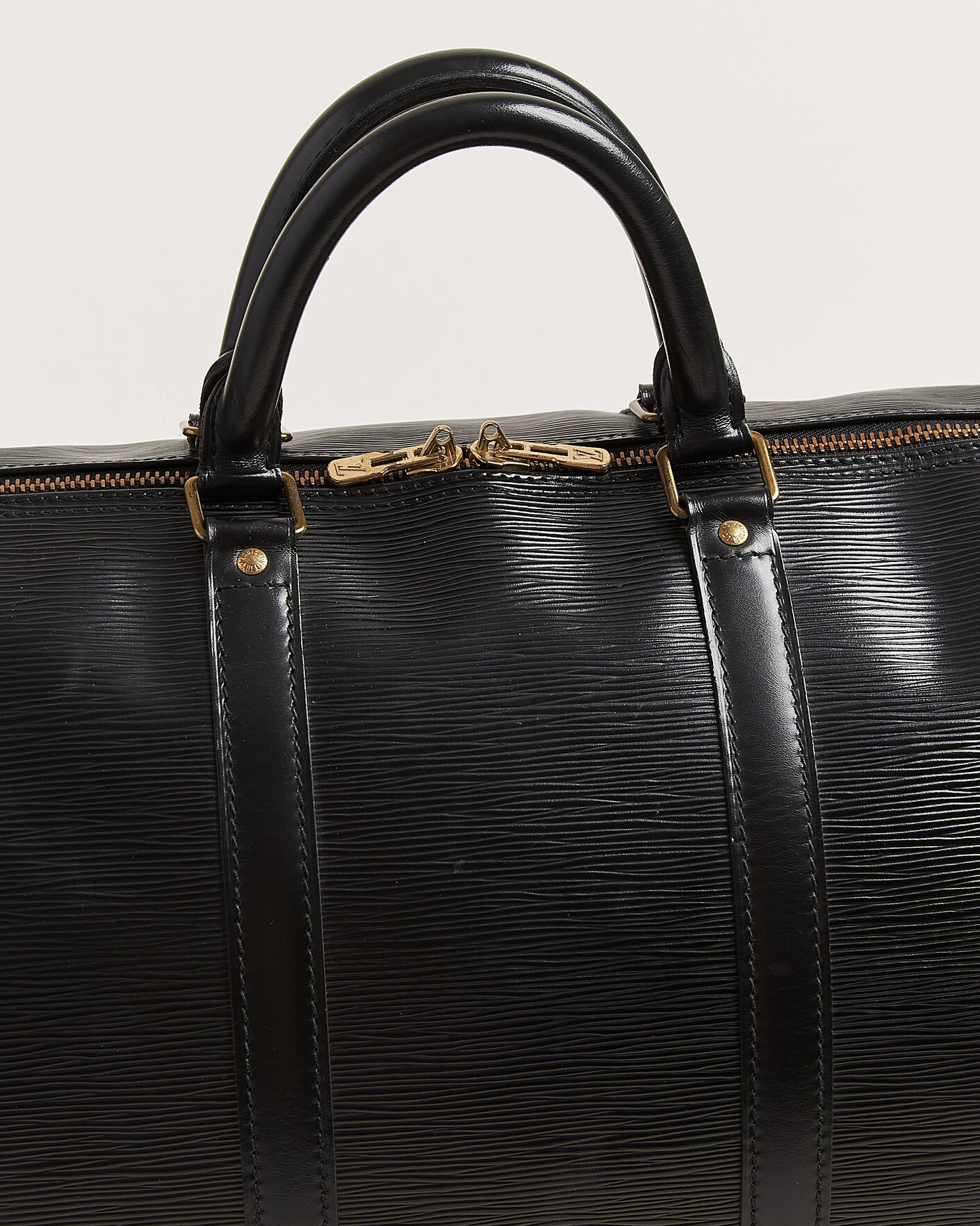 Herre | Pre-Owned & Vintage Bags | Louis Vuitton Pre-Owned | Keepall 55 Epi Leather Black