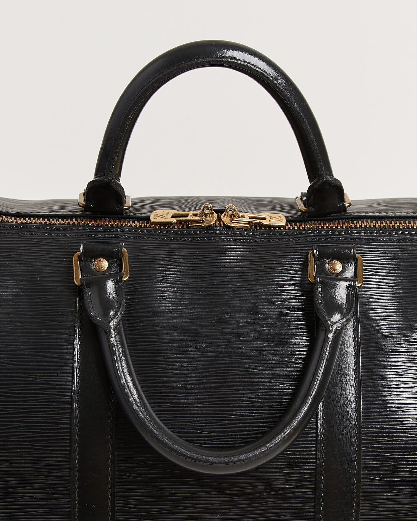 Herre | Pre-Owned & Vintage Bags | Louis Vuitton Pre-Owned | Keepall 55 Epi Leather Black