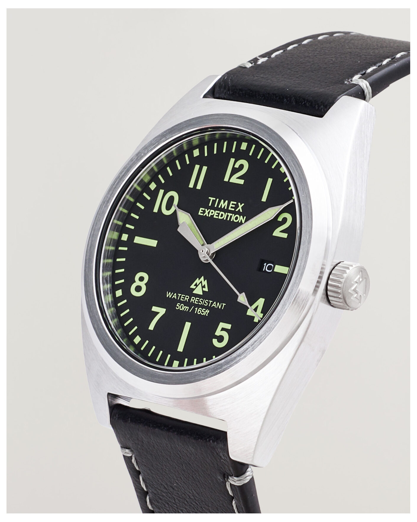 Herre | Timex Expedition North Capstone Leather Strap 39mm Black Dial | Timex | Expedition North Capstone Leather Strap 39mm Black Dial