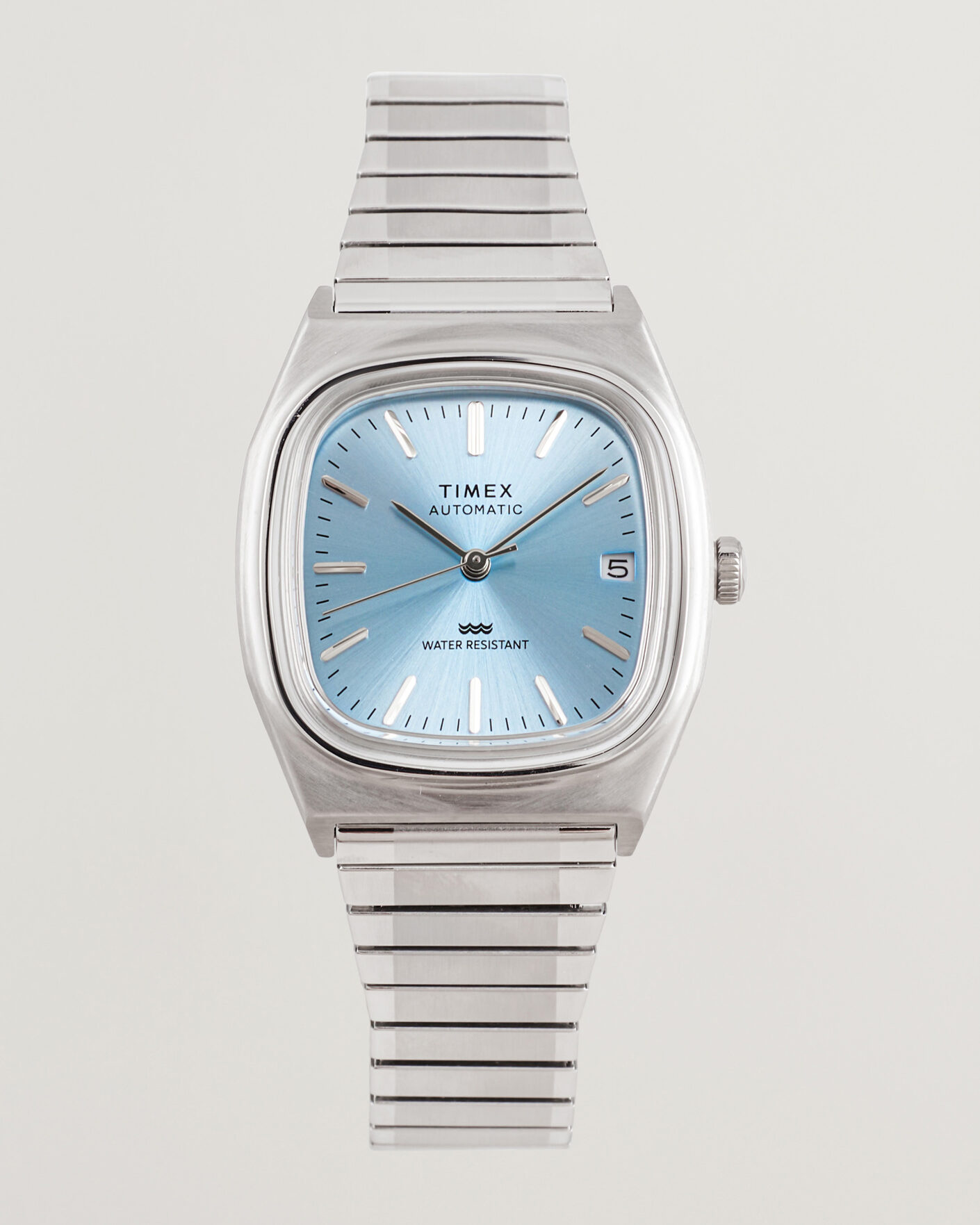 Herre | Timex 1983s Automatic Reissue 34mm Ice Blue Dial | Timex | 1983s Automatic Reissue 34mm Ice Blue Dial