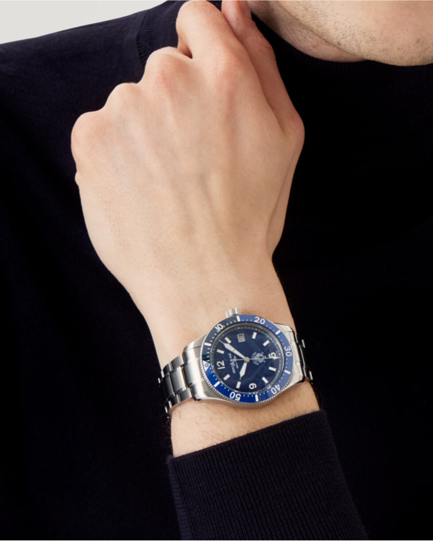 Herre | Montblanc Iced Sea Automatic Date Blue | Montblanc | Iced Sea Automatic Date Blue