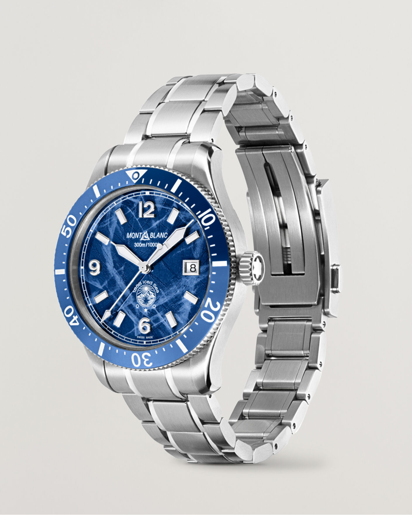 Herre | Montblanc Iced Sea Automatic Date Blue | Montblanc | Iced Sea Automatic Date Blue