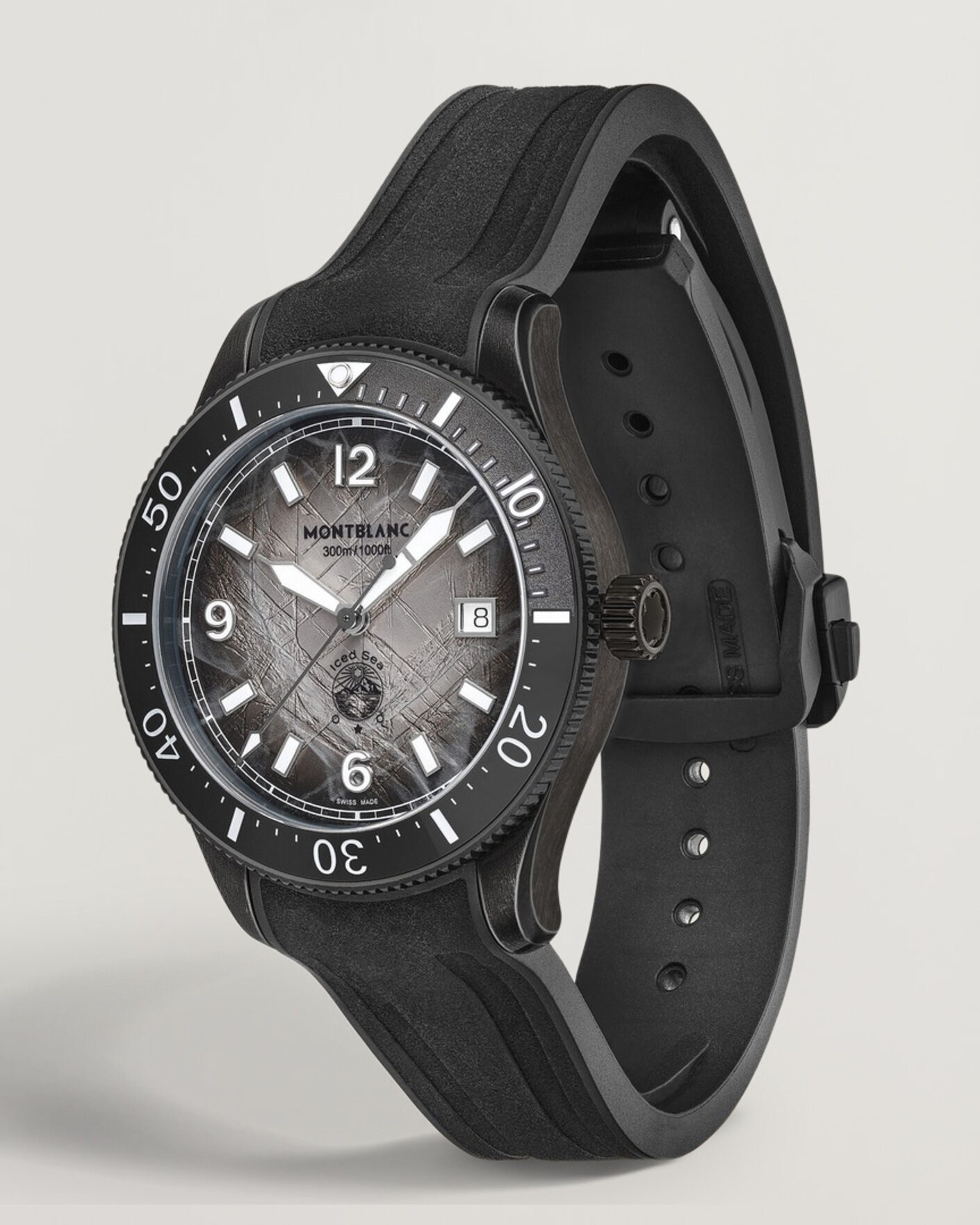 Herre | Montblanc Iced Sea Automatic Date 0 Oxygen Grey | Montblanc | Iced Sea Automatic Date 0 Oxygen Grey