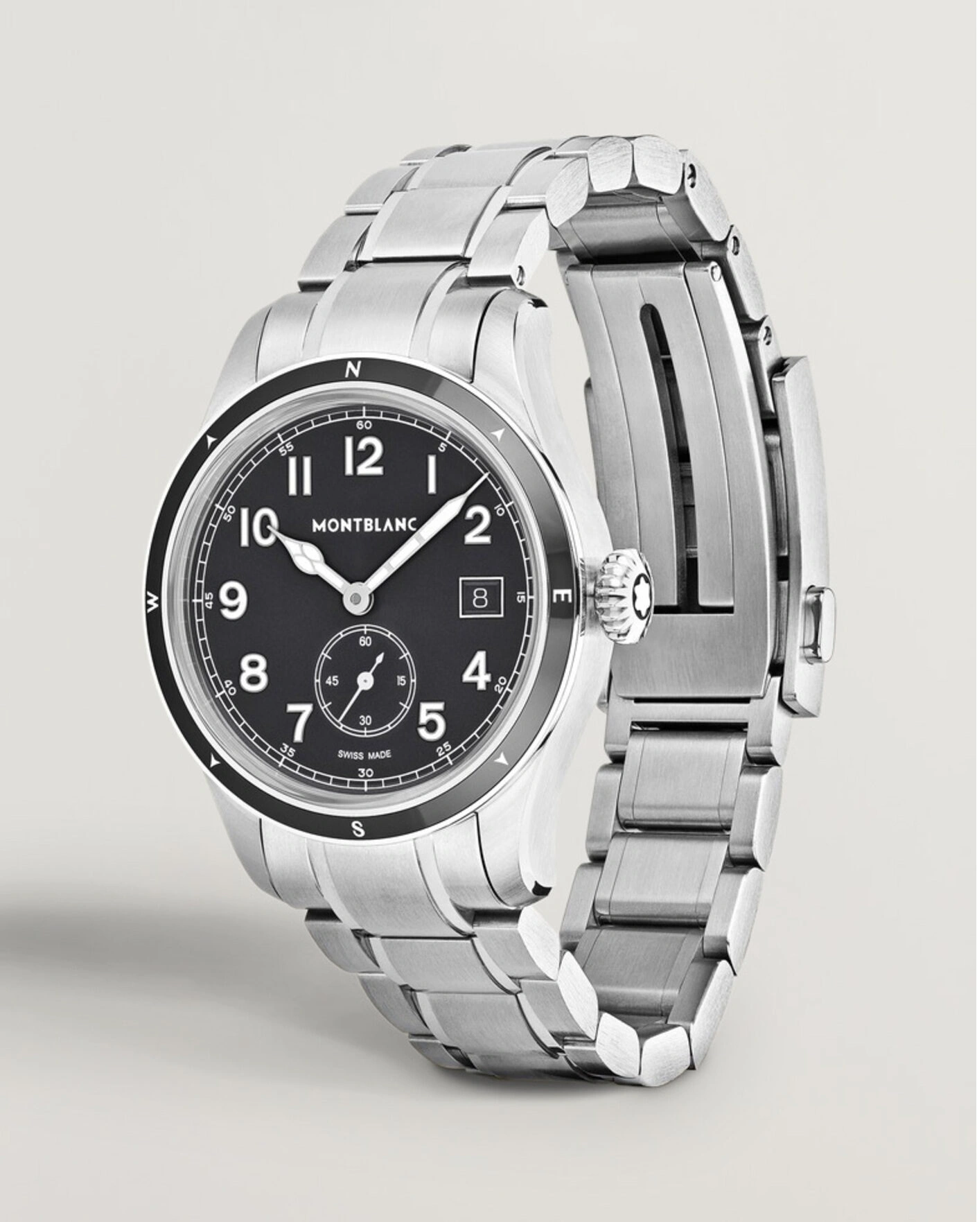 Herre | Montblanc 1858 Small Second 0 Oxygen Black | Montblanc | 1858 Small Second 0 Oxygen Black