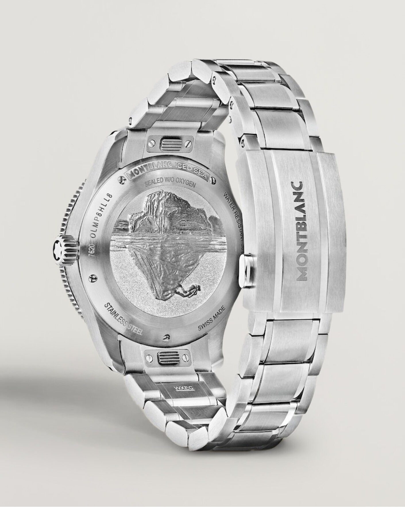 Herre | Montblanc Iced Sea Automatic Date 0 Oxygen Black | Montblanc | Iced Sea Automatic Date 0 Oxygen Black