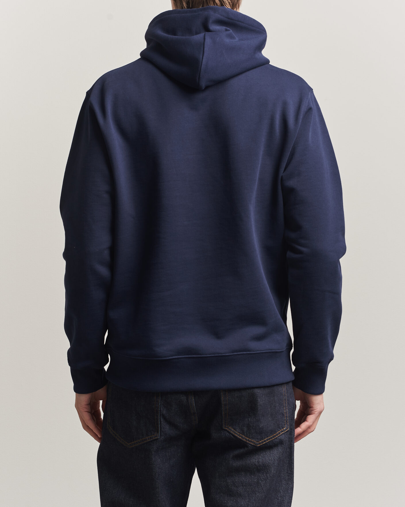 Herre | Gensere | Drôle de Monsieur | Classic Slogan Hoodie Navy