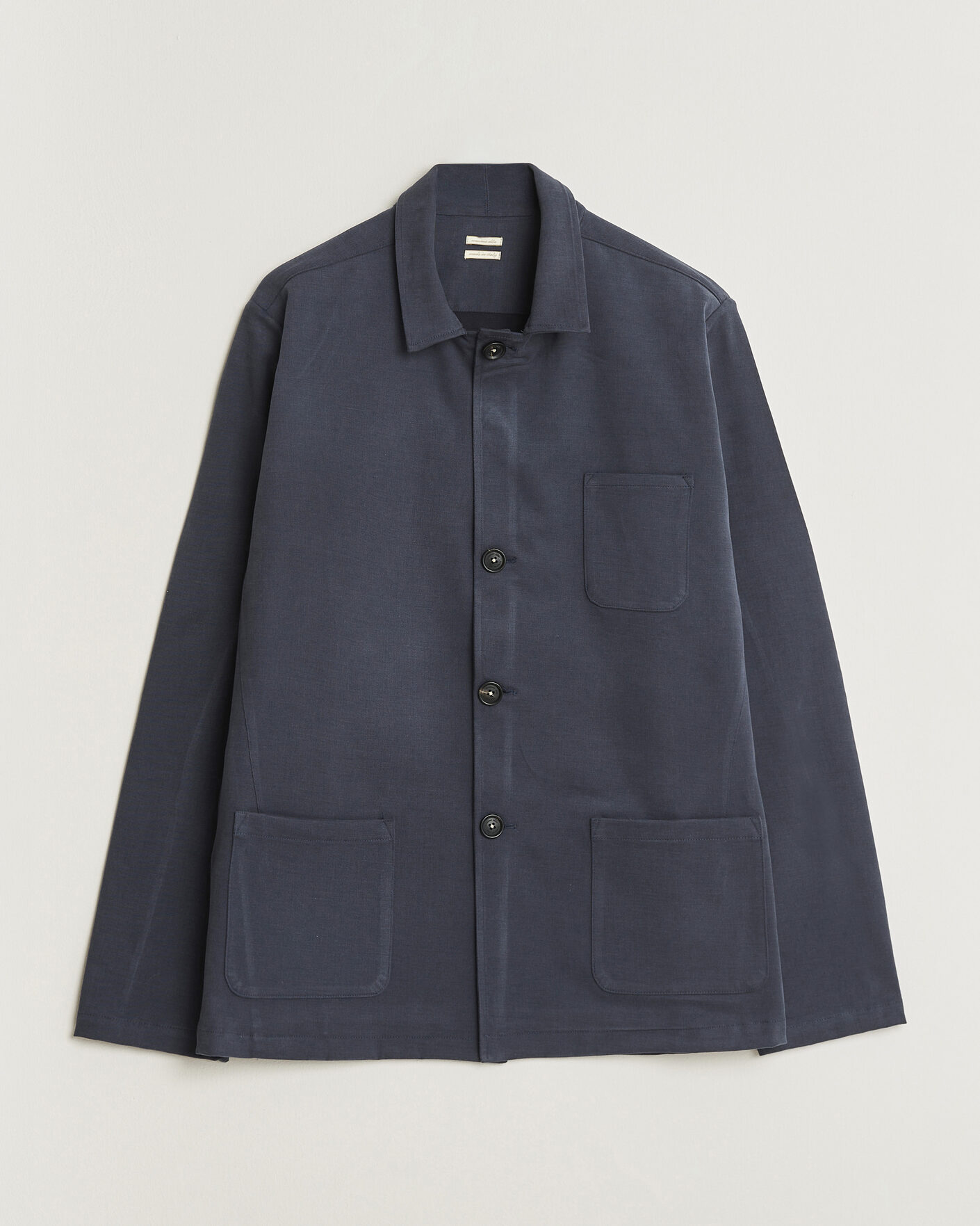 Herre | Jakker | Massimo Alba | Florida Brushed Cotton Jacket Navy