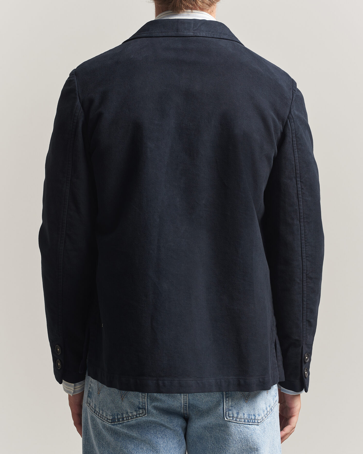 Herre | Dressjakker | Massimo Alba | Baglietto Moleskine Jacket Navy