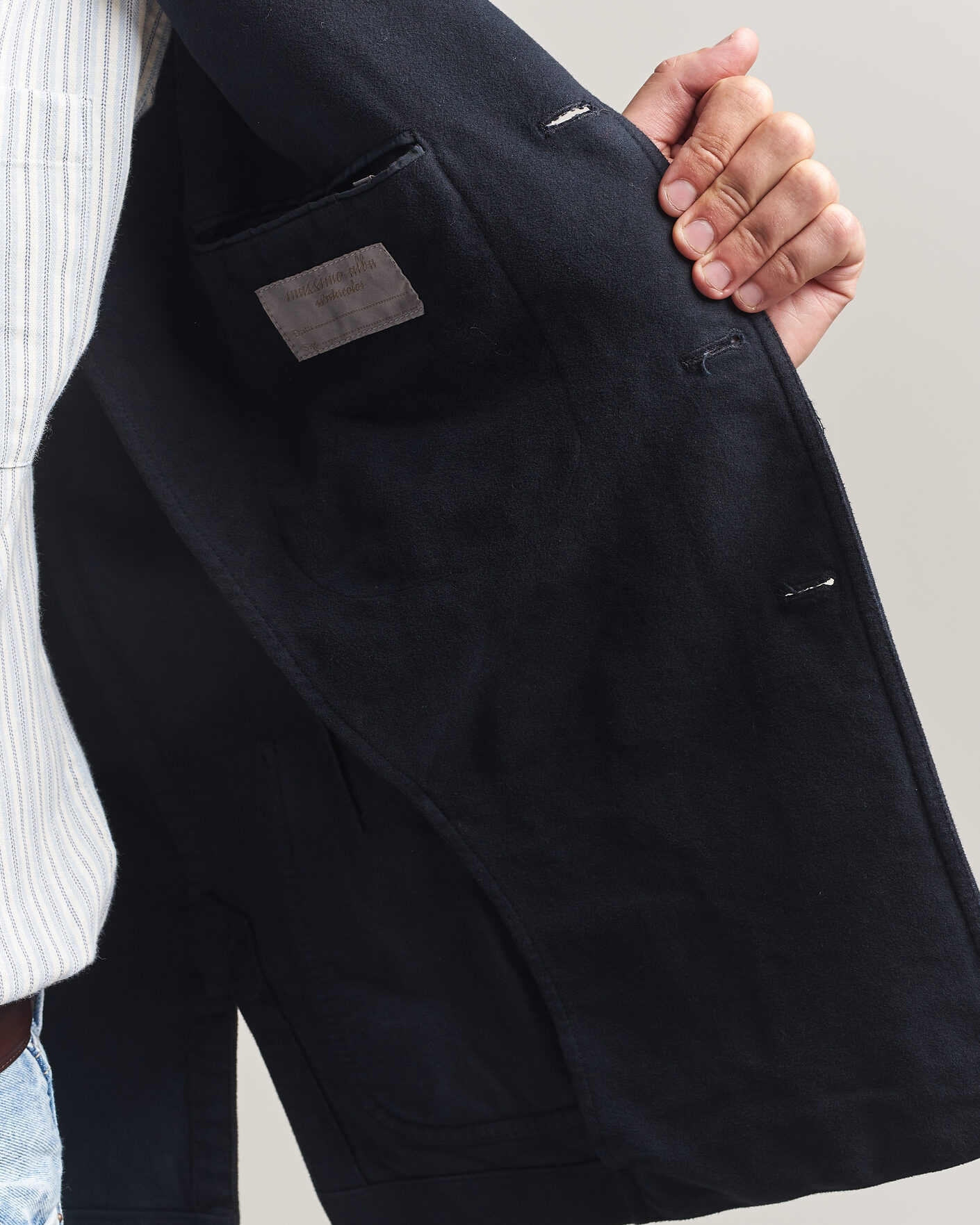 Herre | Dressjakker | Massimo Alba | Baglietto Moleskine Jacket Navy