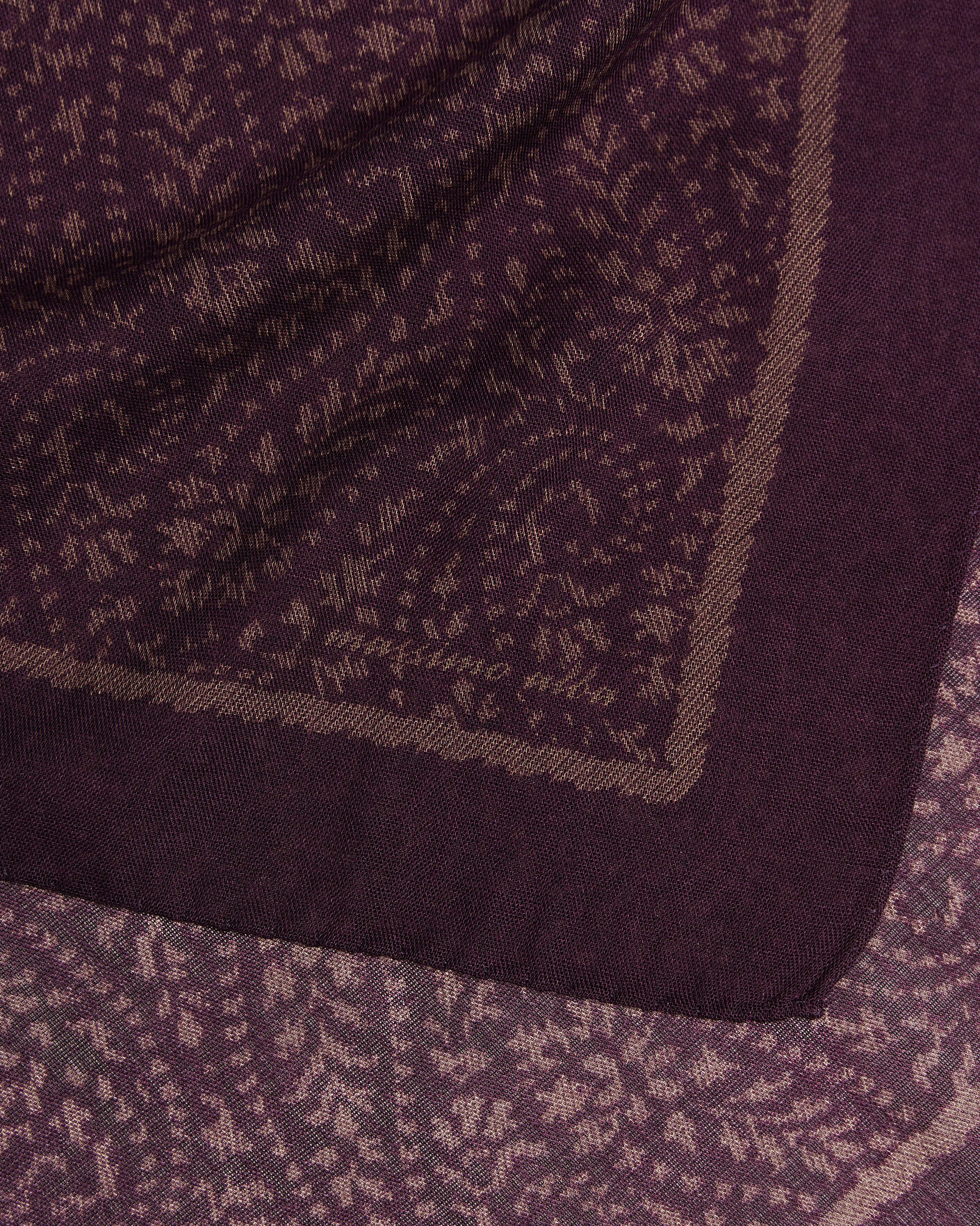 Herre | Scarves | Massimo Alba | Cashmere/Silk Bandana Burgundy