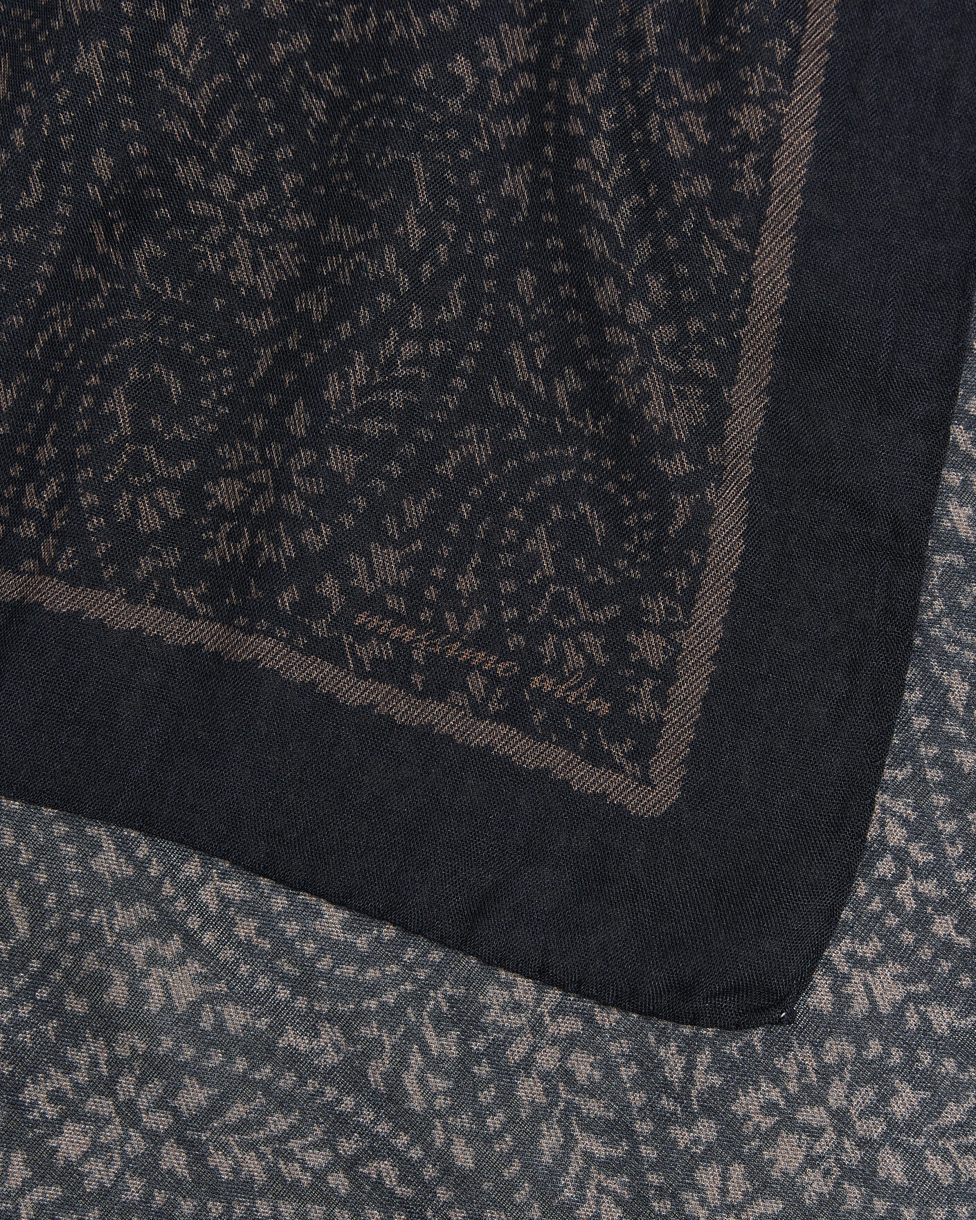 Herre | Scarves | Massimo Alba | Cashmere/Silk Bandana Navy