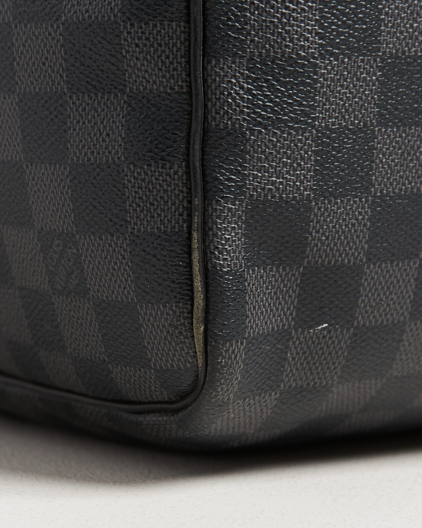 Herre | Pre-Owned & Vintage Bags | Louis Vuitton Pre-Owned | Keepall 55 Bandouliére Damier Graphite