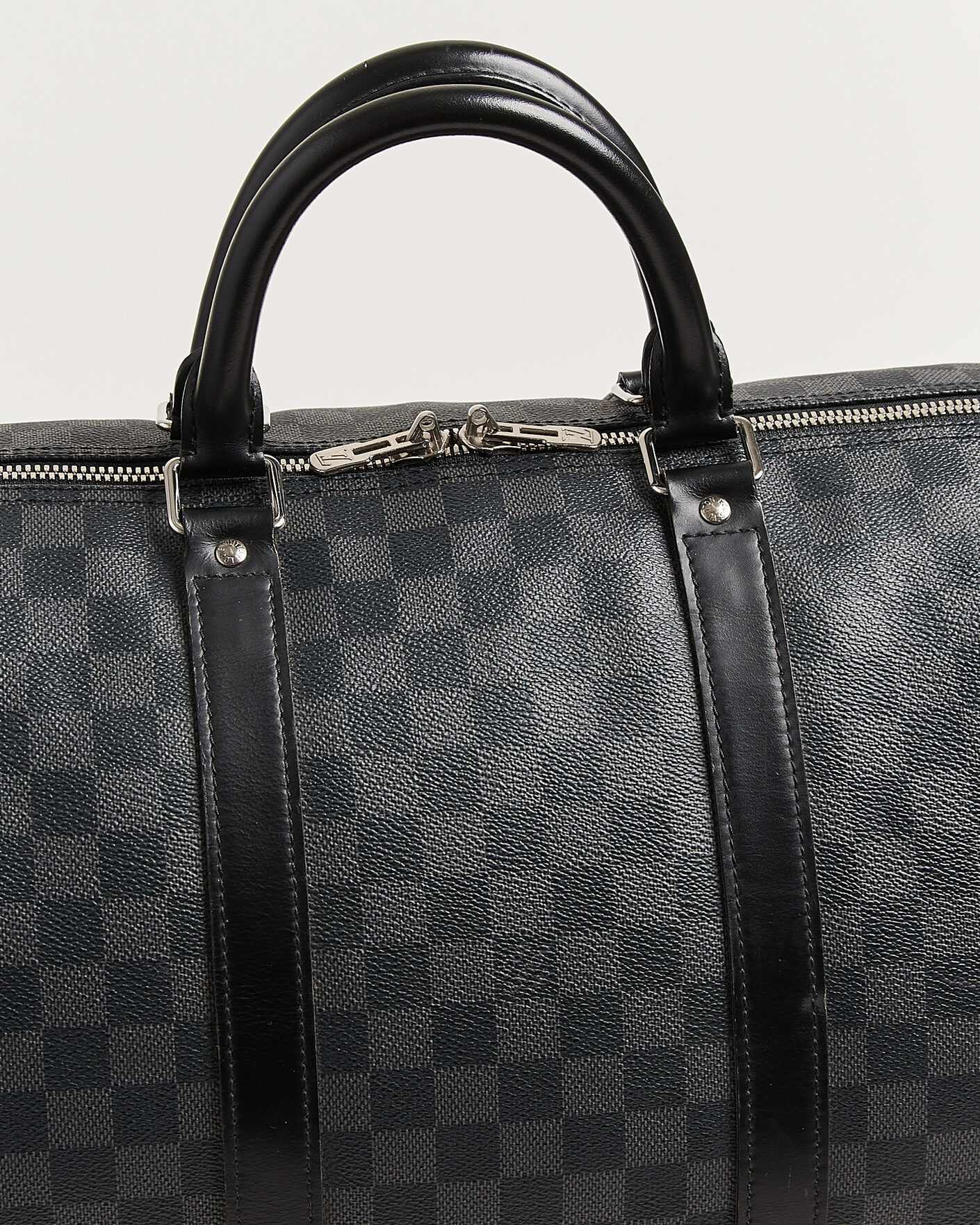 Herre | Pre-Owned & Vintage Bags | Louis Vuitton Pre-Owned | Keepall 55 Bandouliére Damier Graphite