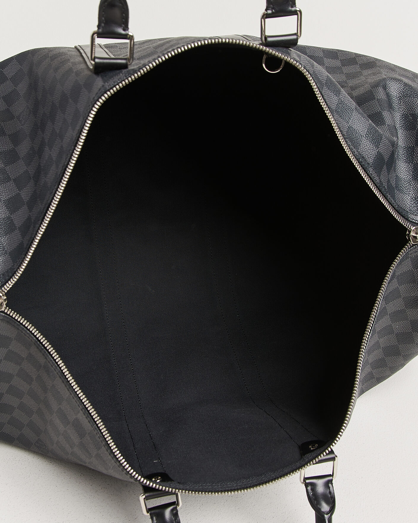 Herre | Pre-Owned & Vintage Bags | Louis Vuitton Pre-Owned | Keepall 55 Bandouliére Damier Graphite