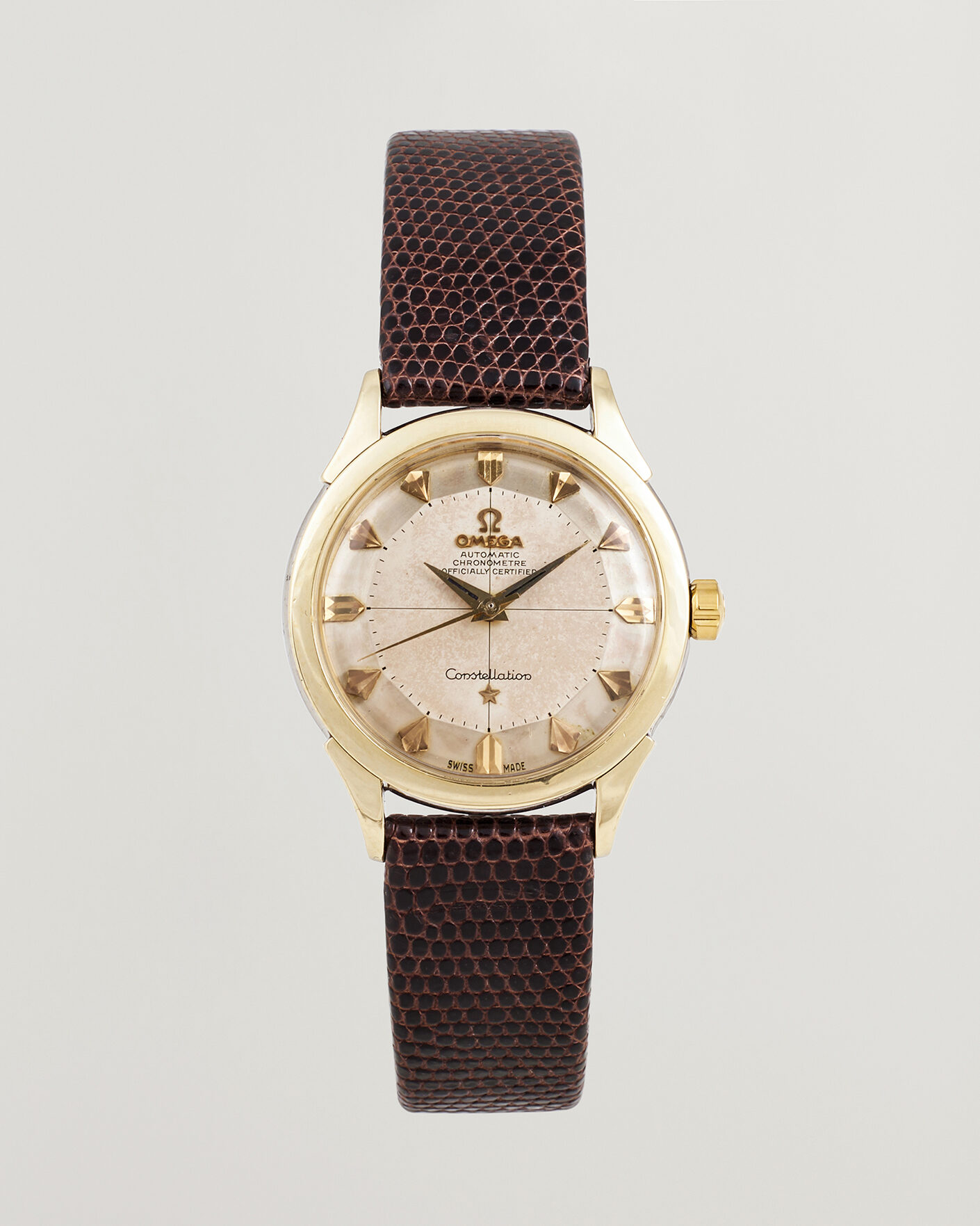 Herre | Pre-Owned & Vintage Watches | Omega Pre-Owned | Constellation Pie-Pan Arrowhead