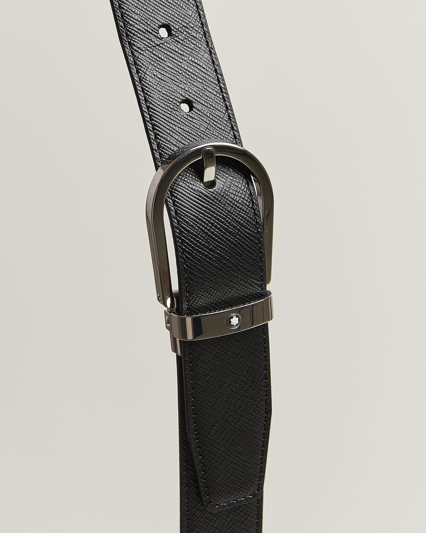 Herre | Belter | Montblanc | Sartoial Horseshoe 30mm Reversible Belt Black/Brown